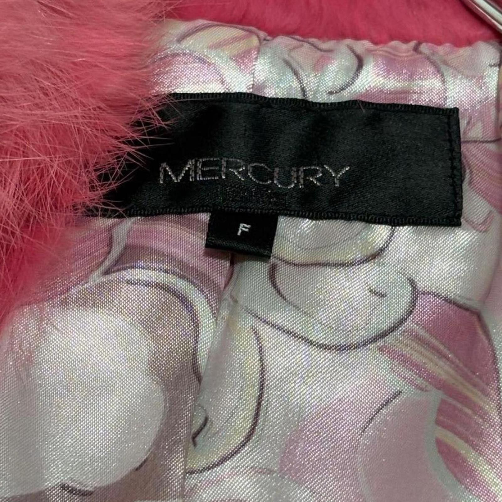 Other Real rabbit rare whimsy goth pink fur short fur coat jacket Size XS / US 0-2 / IT 36-38 - 5 Thumbnail