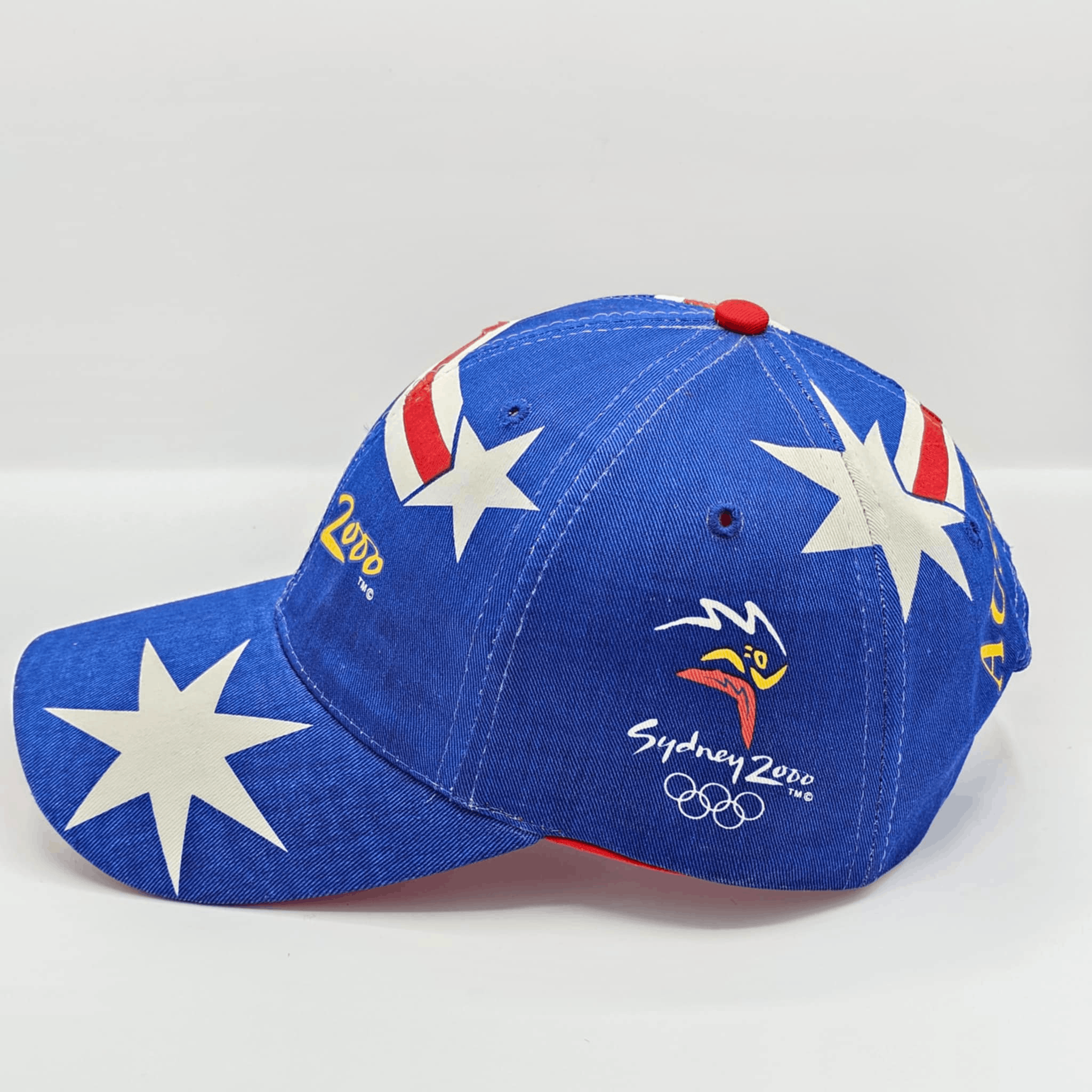 Vintage Sydney Olympics Vintage Y2K Australia Flag Snapback Hat Size ONE SIZE - 3 Thumbnail