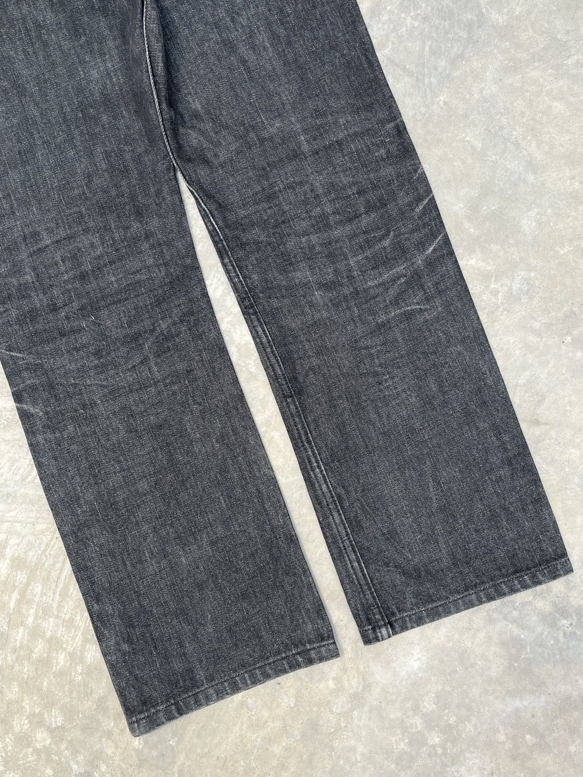 Lad Musician SAMPLE Lad Musician Washed Black Denim Jeans Size US 32 / EU 48 - 14 Thumbnail