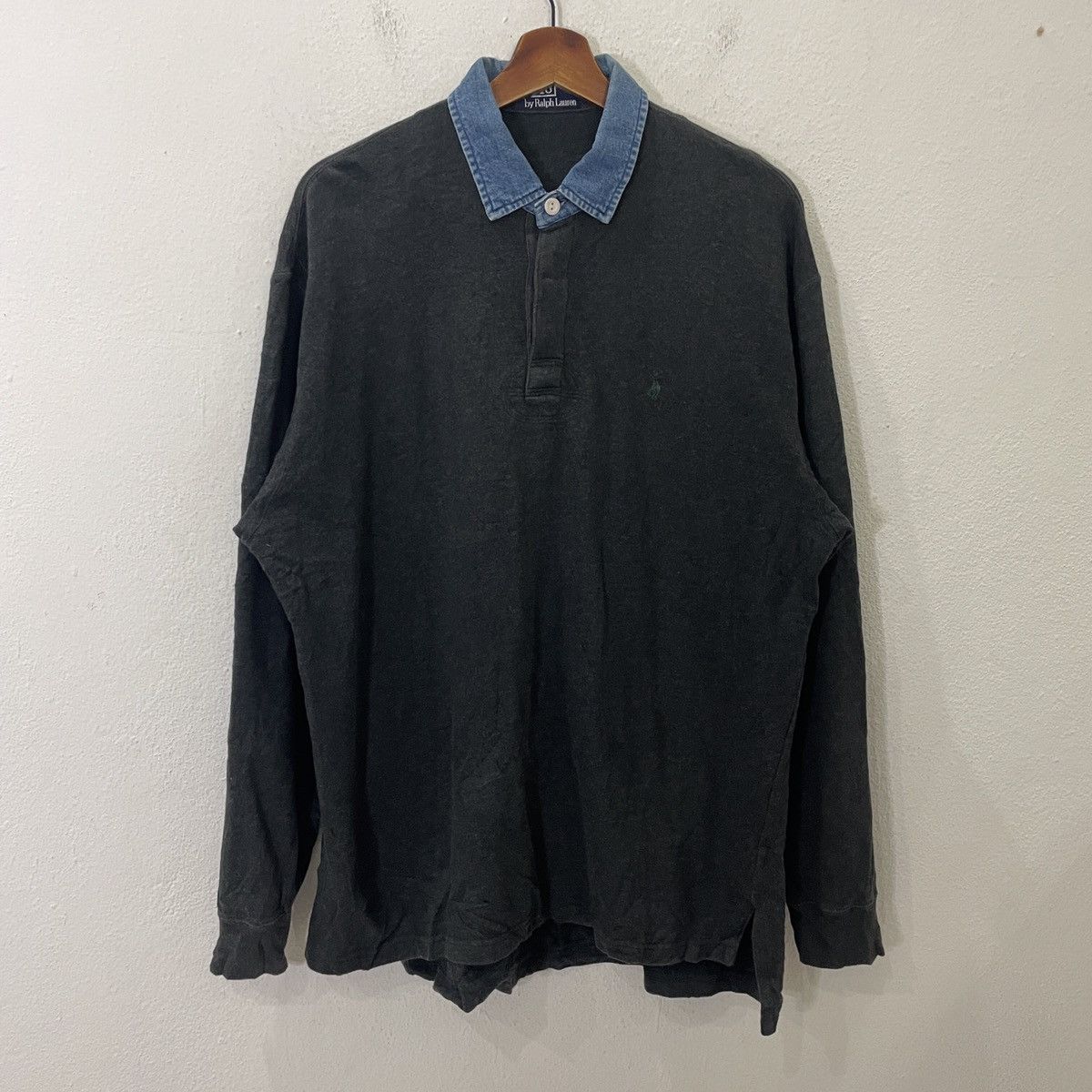 Polo Ralph Lauren Vintage Polo By Ralph Lauren Long Sleeve Tee Size US L / EU 52-54 / 3 - 1 Thumbnail