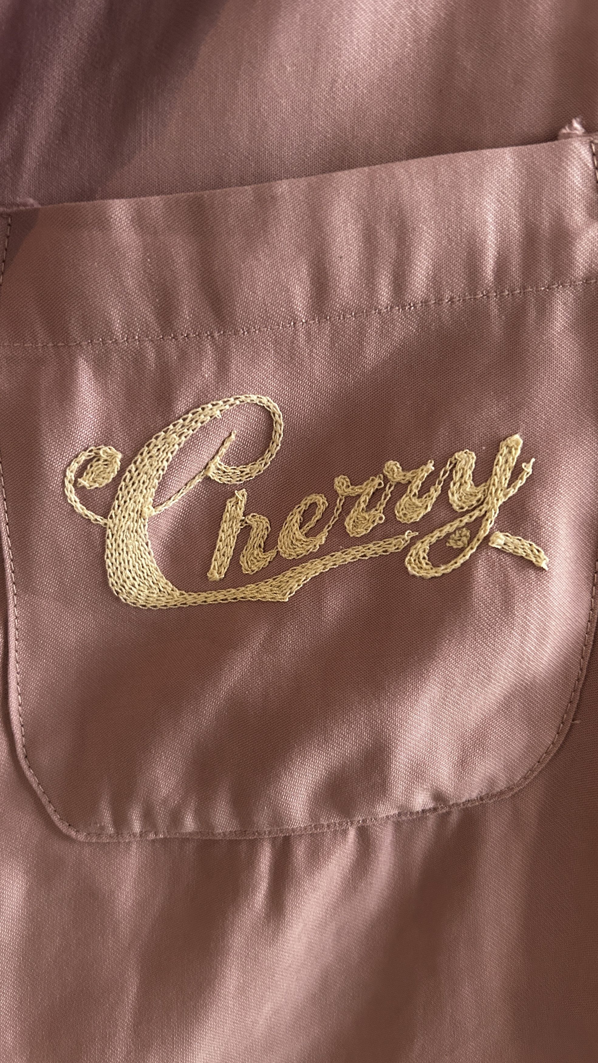 Cherry LA Cherry Los Angeles Camp Collar Logo Embroidered Twill Shirt Size US L / EU 52-54 / 3 - 2 Thumbnail
