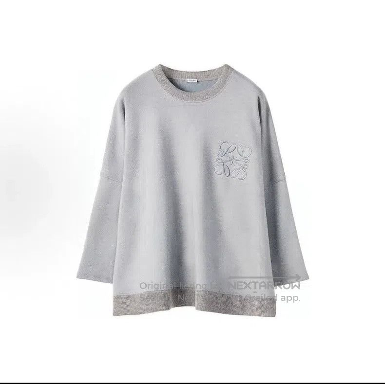 Loewe Loewe Chest Embroidered Round Neck Sports Hoodie Size M / US 6-8 / IT 42-44 - 1 Thumbnail