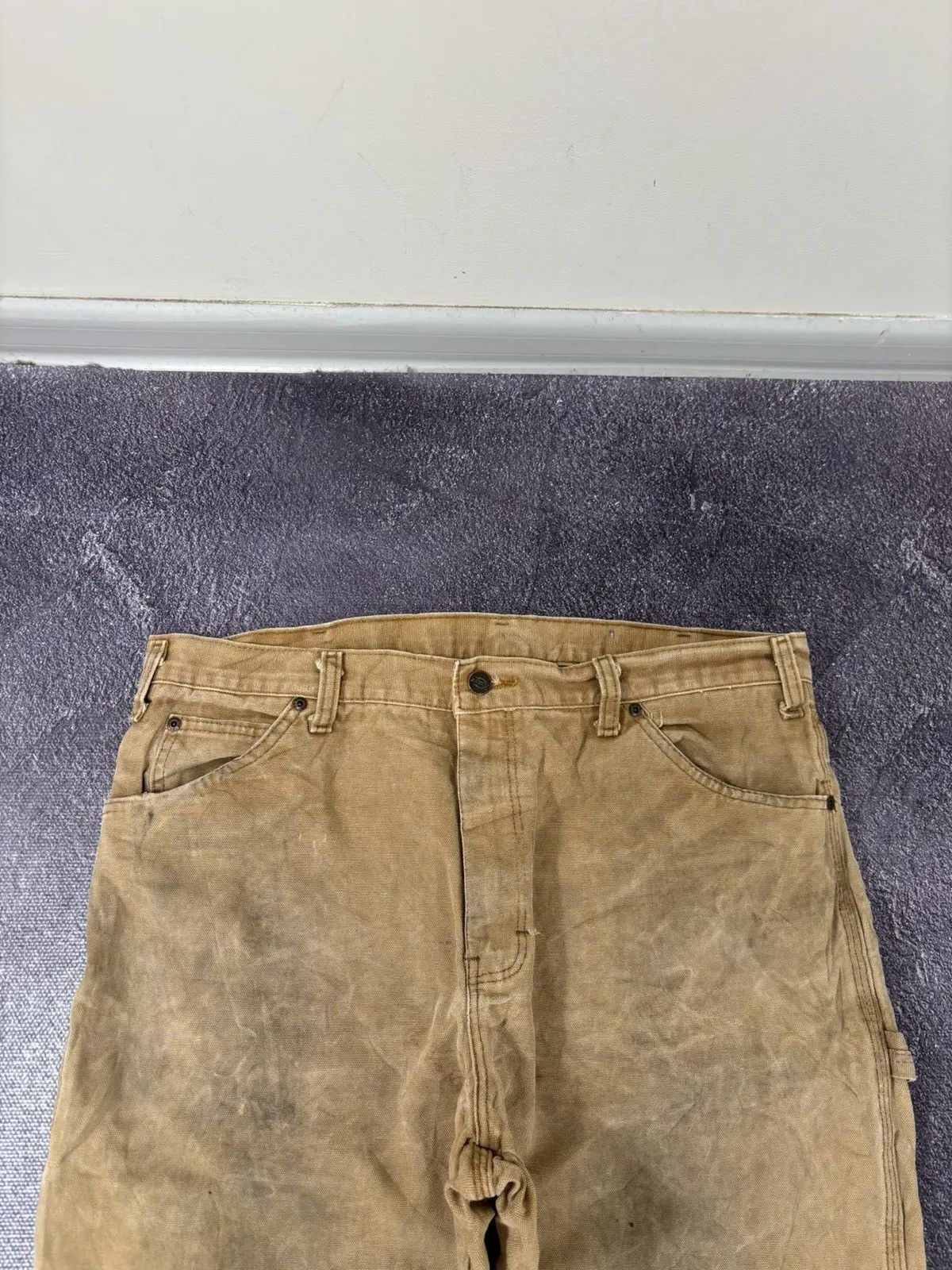 Dickies × Vintage Vintage Dickies Y2K Work Carpenter Faded Hype Baggy Pants Size US 36 / EU 52 - 7 Thumbnail