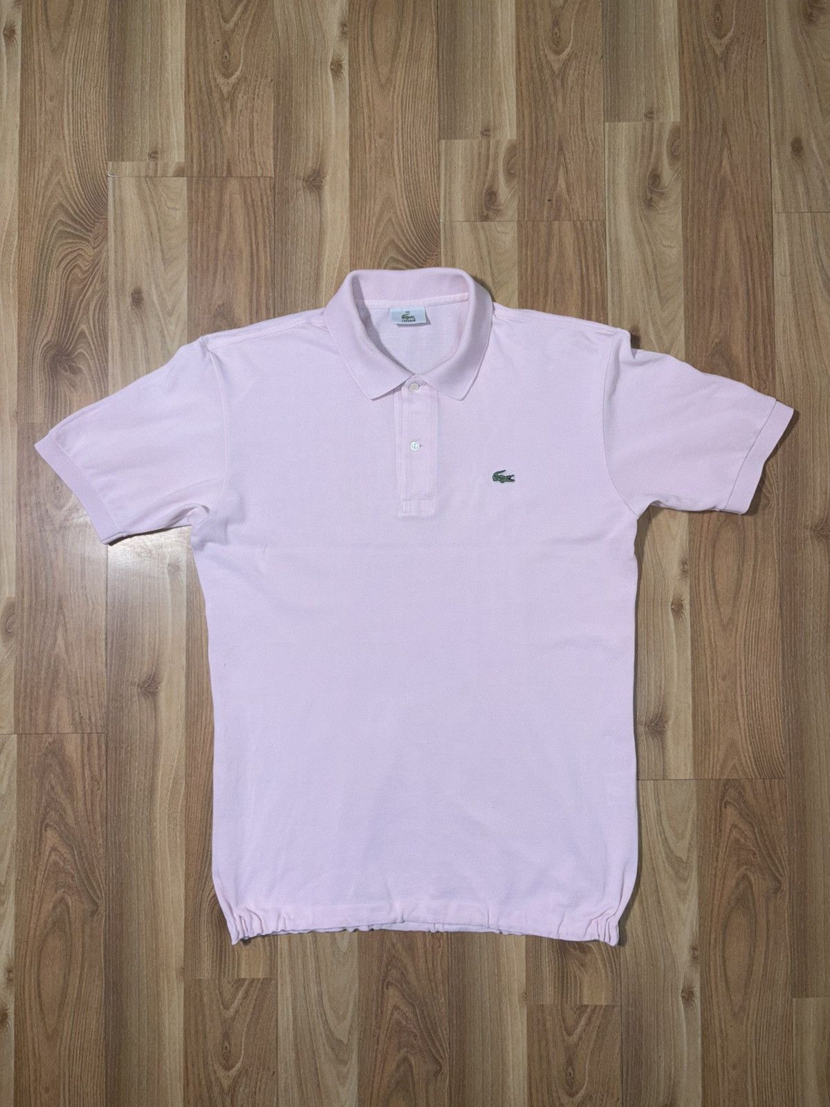 Lacoste Vintage Lacoste L1212 Pink Polo Shirt Size US XS / EU 42 / 0 - 1 Thumbnail