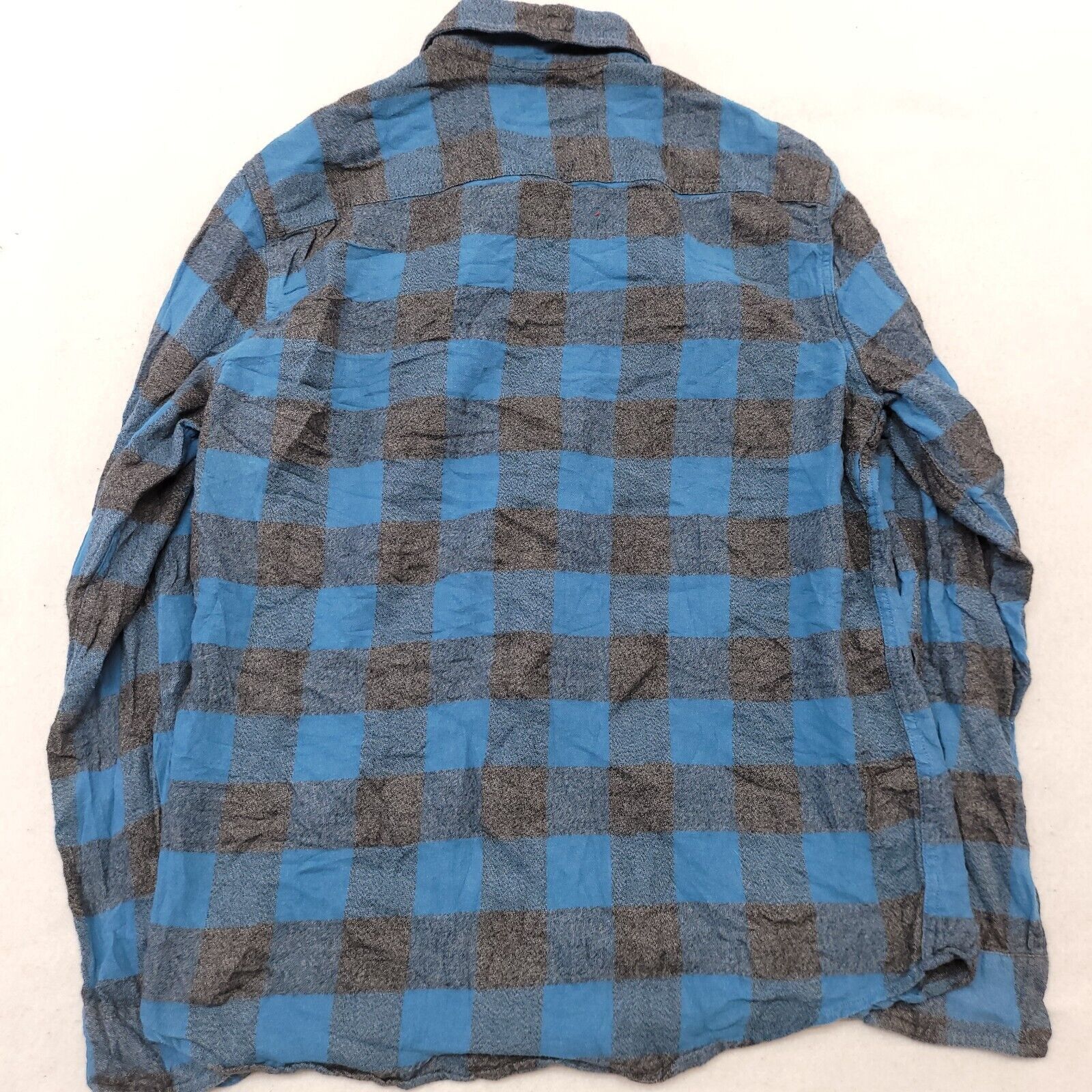 Sonoma Sonoma Buffalo Check Madras Flannel Shirt Mens Size M Blue Size US M / EU 48-50 / 2 - 6 Thumbnail