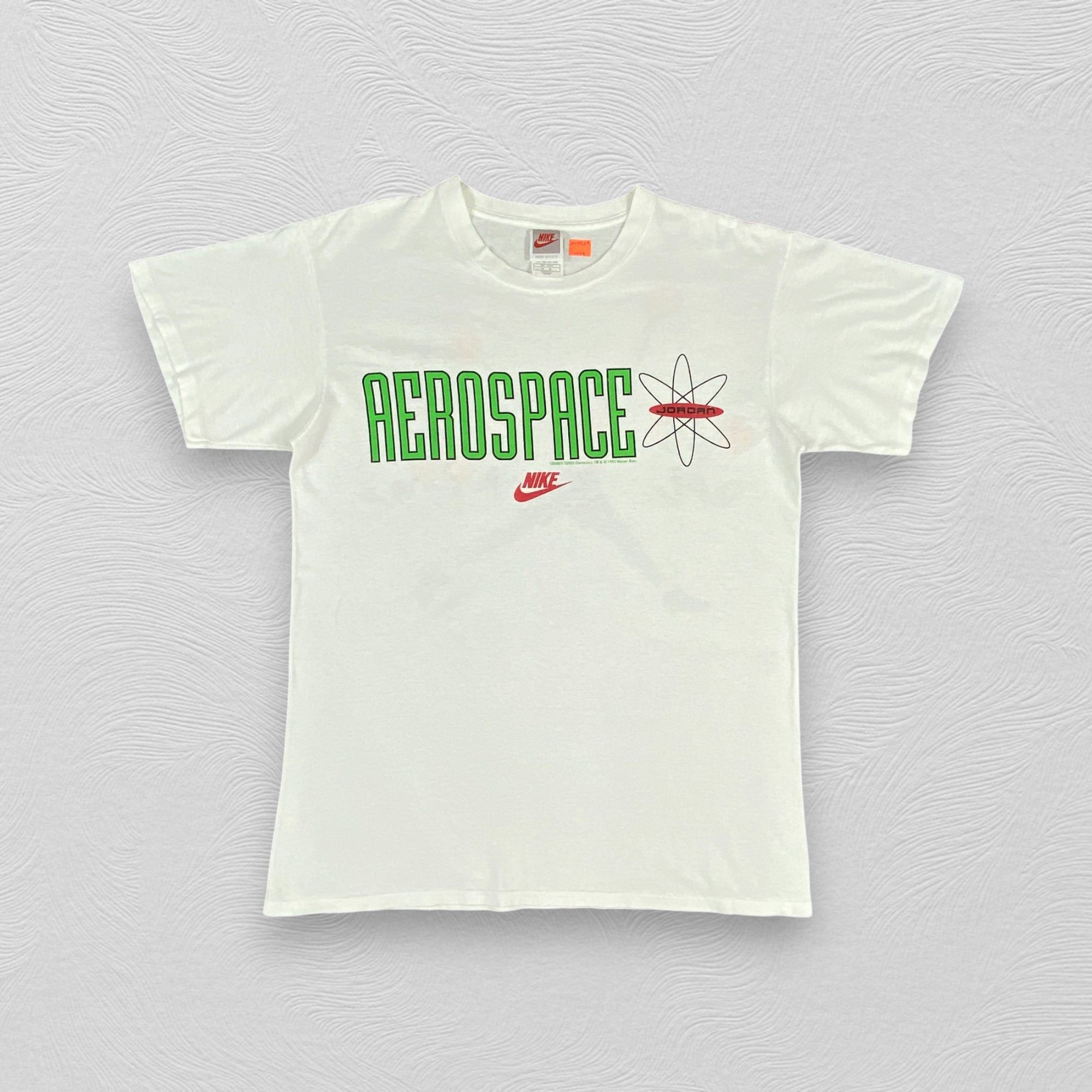 Nike 90s Vintage Nike Air Jordan 'Aerospace' T-shirt - L069 Size US M / EU 48-50 / 2 - 2 Thumbnail