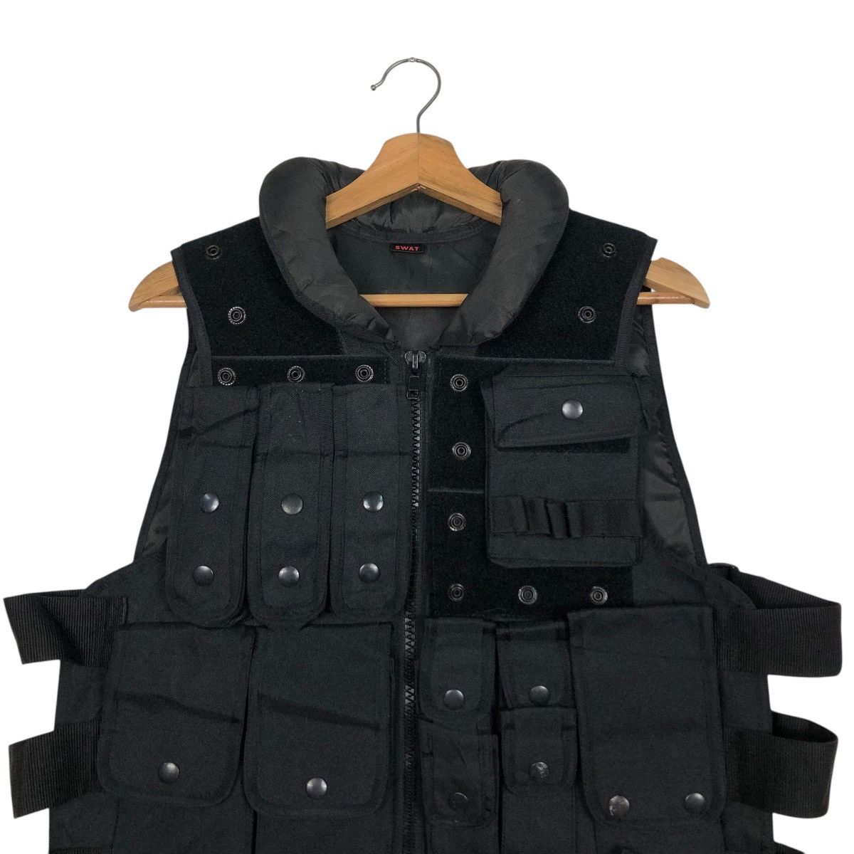 Japanese Brand 🔥VINTAGE VEST UTILITY CARGO MULTI POCKET SWAT RARE STYLE Size US M / EU 48-50 / 2 - 5 Thumbnail