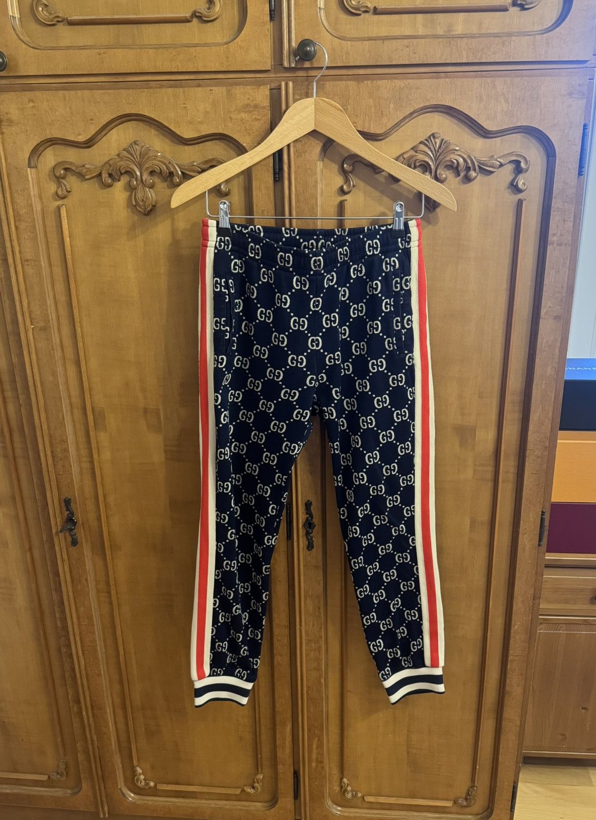 Gucci Gucci Jacquard Sweatpants GG Monogram Size US 36 / EU 52 - 1 Thumbnail