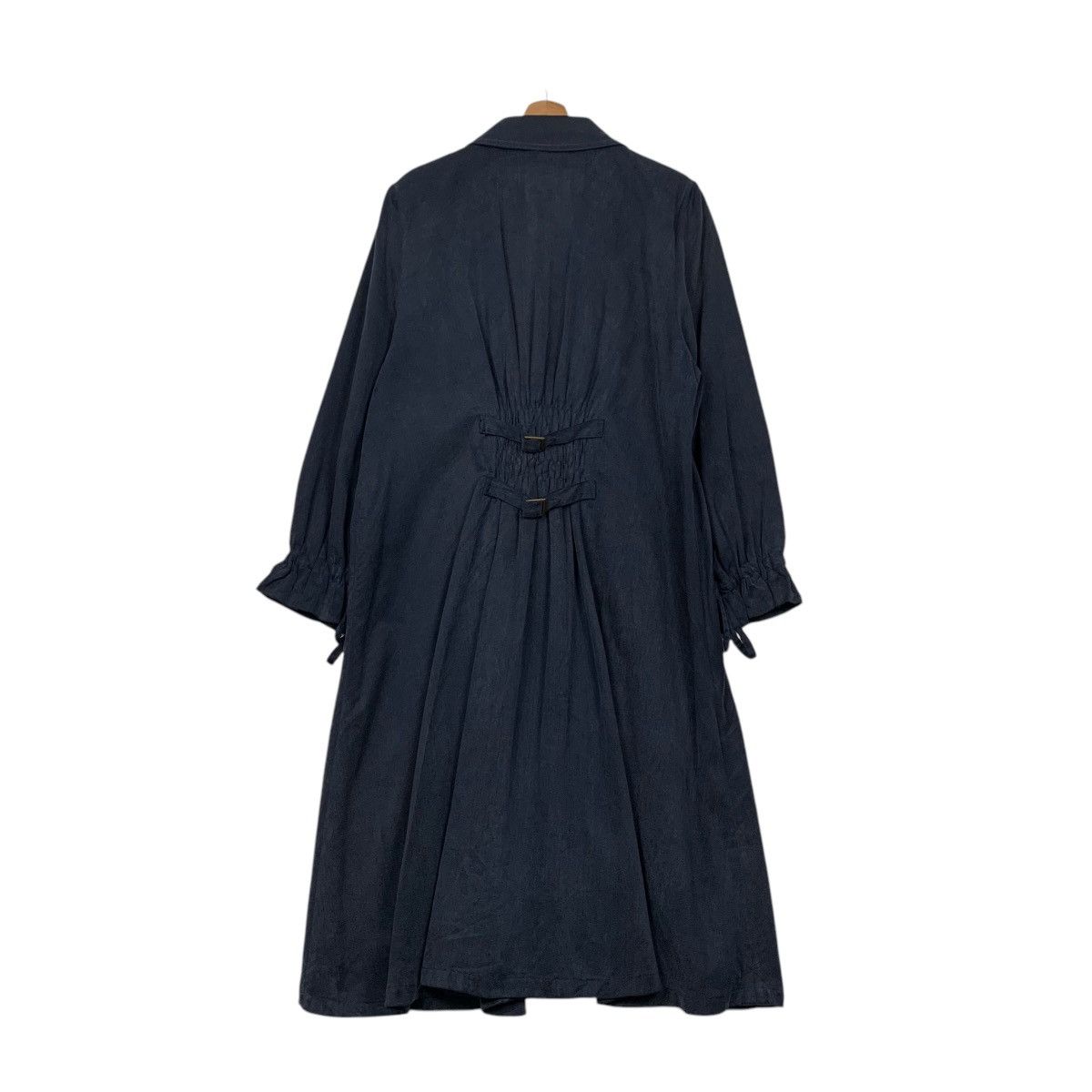 Japanese Brand CINQ CINQ By CINQ Tencel Overcoat Long Coat Jacket #2171-C96 Size M / US 6-8 / IT 42-44 - 8 Thumbnail