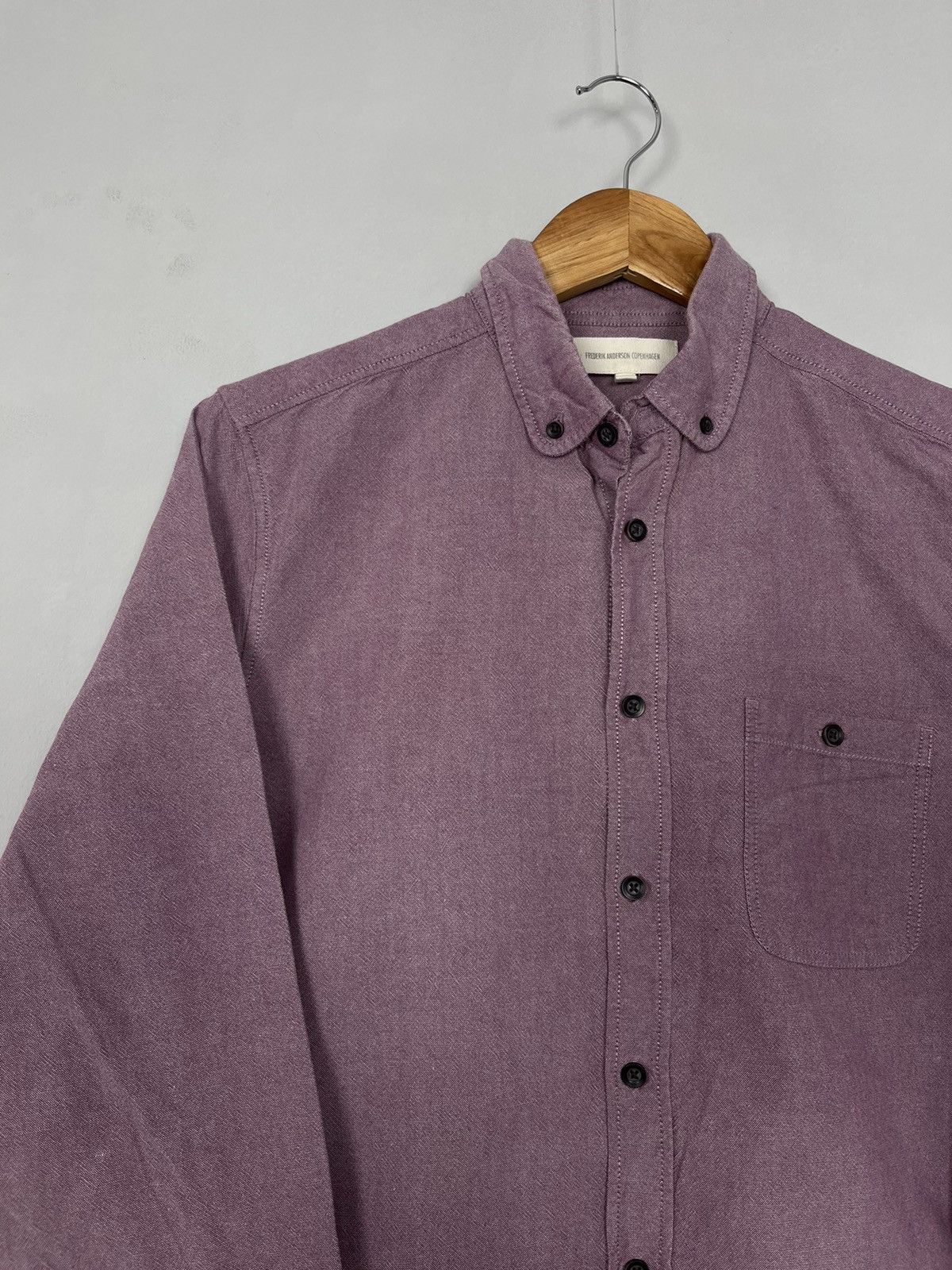 Other Frederik Anderson Copenhagen Cotton Long Sleeve Shirt Size US M / EU 48-50 / 2 - 2 Thumbnail
