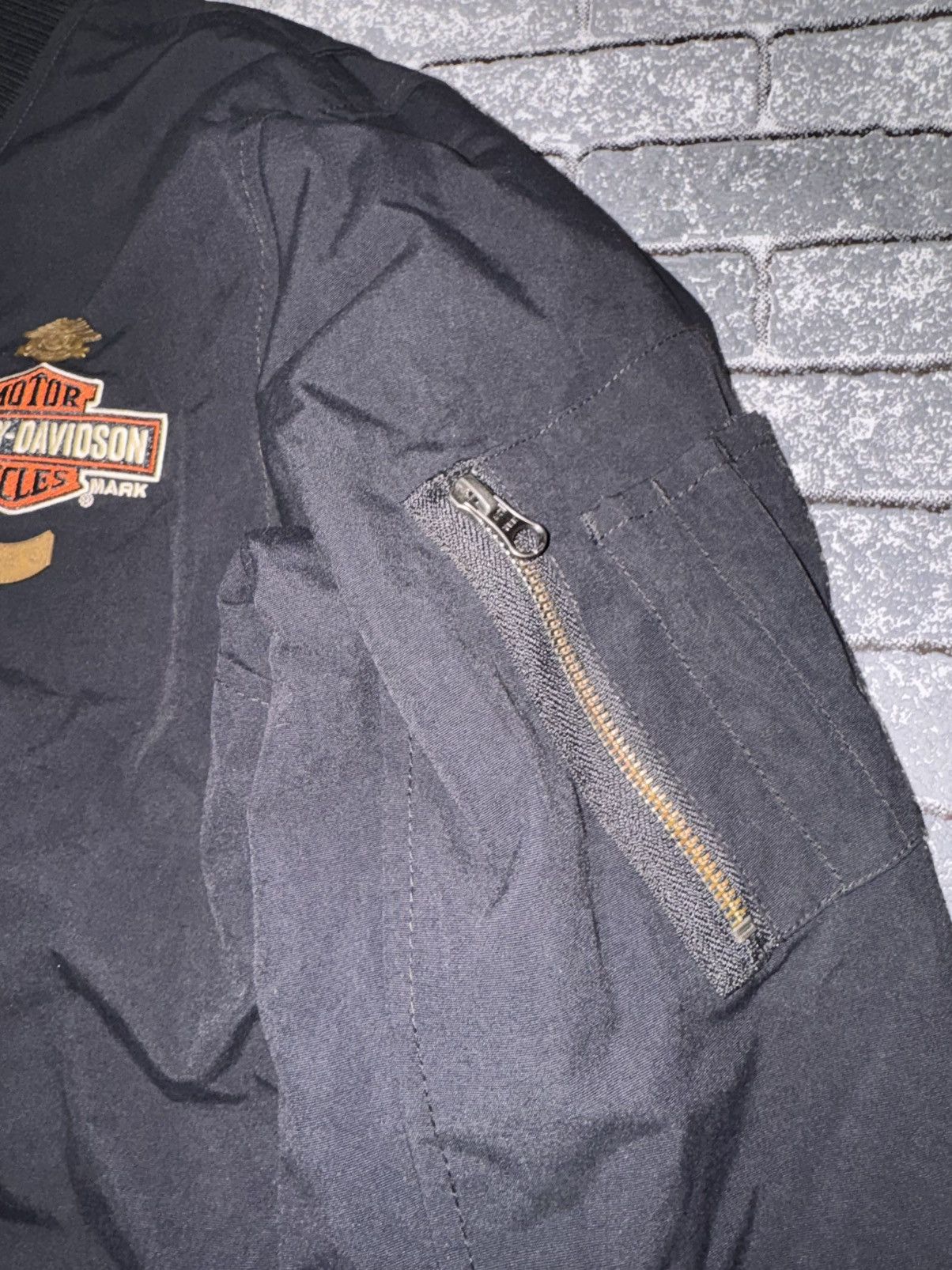 Harley Davidson HOG Harley Davidson Bomber Jacket Hog Signs Size US L / EU 52-54 / 3 - 6 Thumbnail