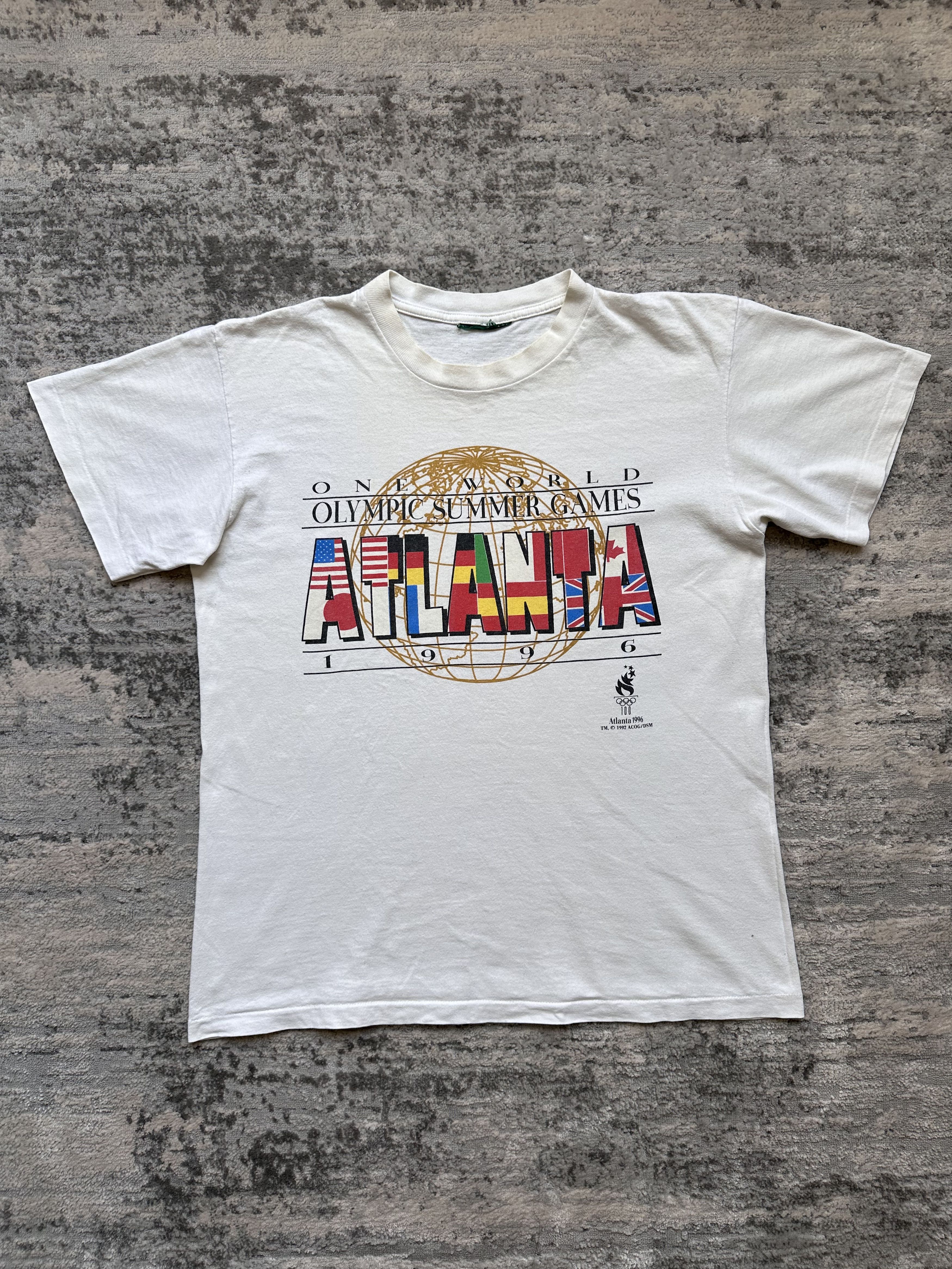 Vintage Atlanta olympic games vintage t shirt Size US M / EU 48-50 / 2 - 1 Thumbnail