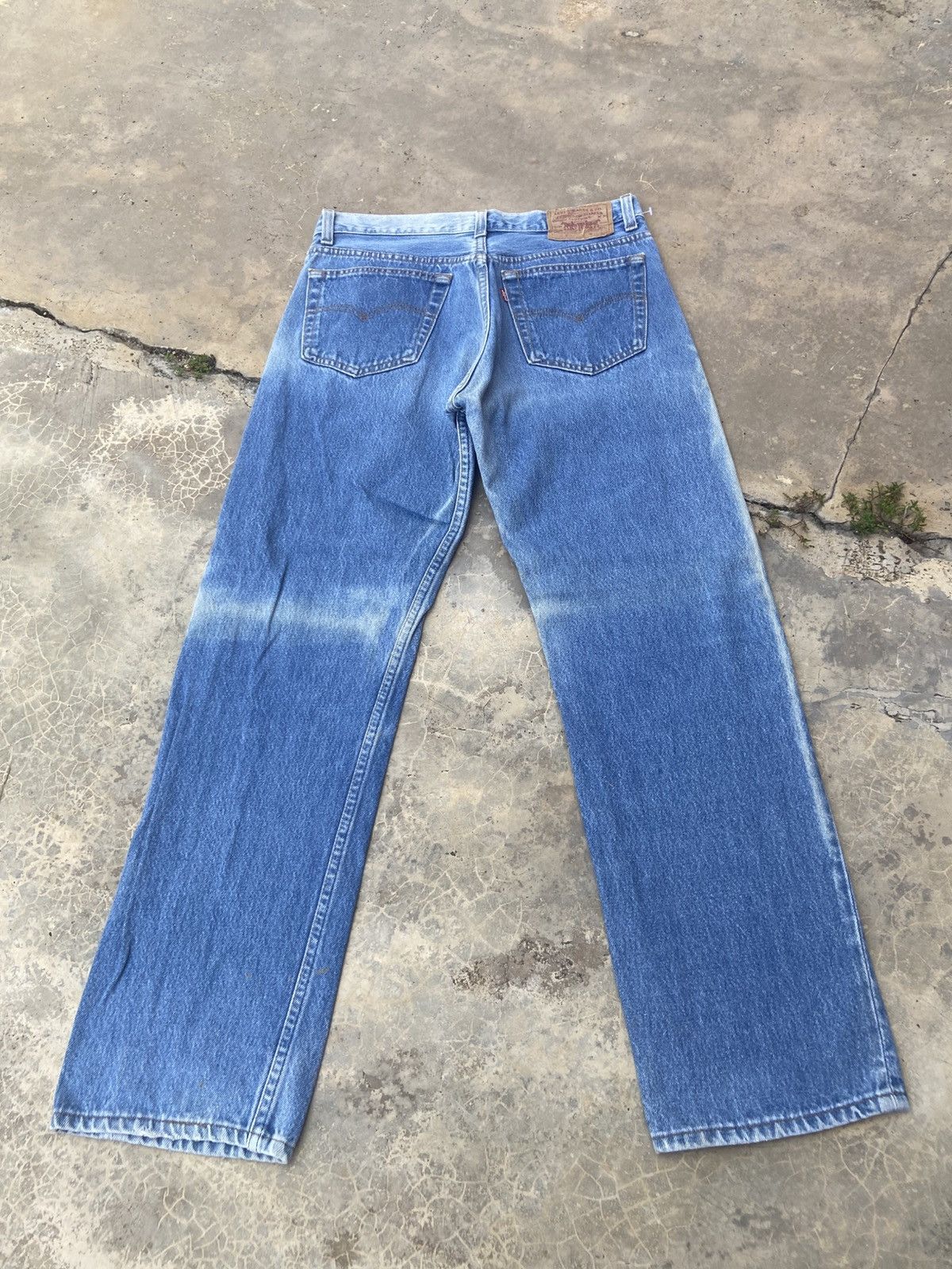 Levi's Vintage Levi’s 501XX Distressed Fade Pant Size US 30 / EU 46 - 2 Thumbnail