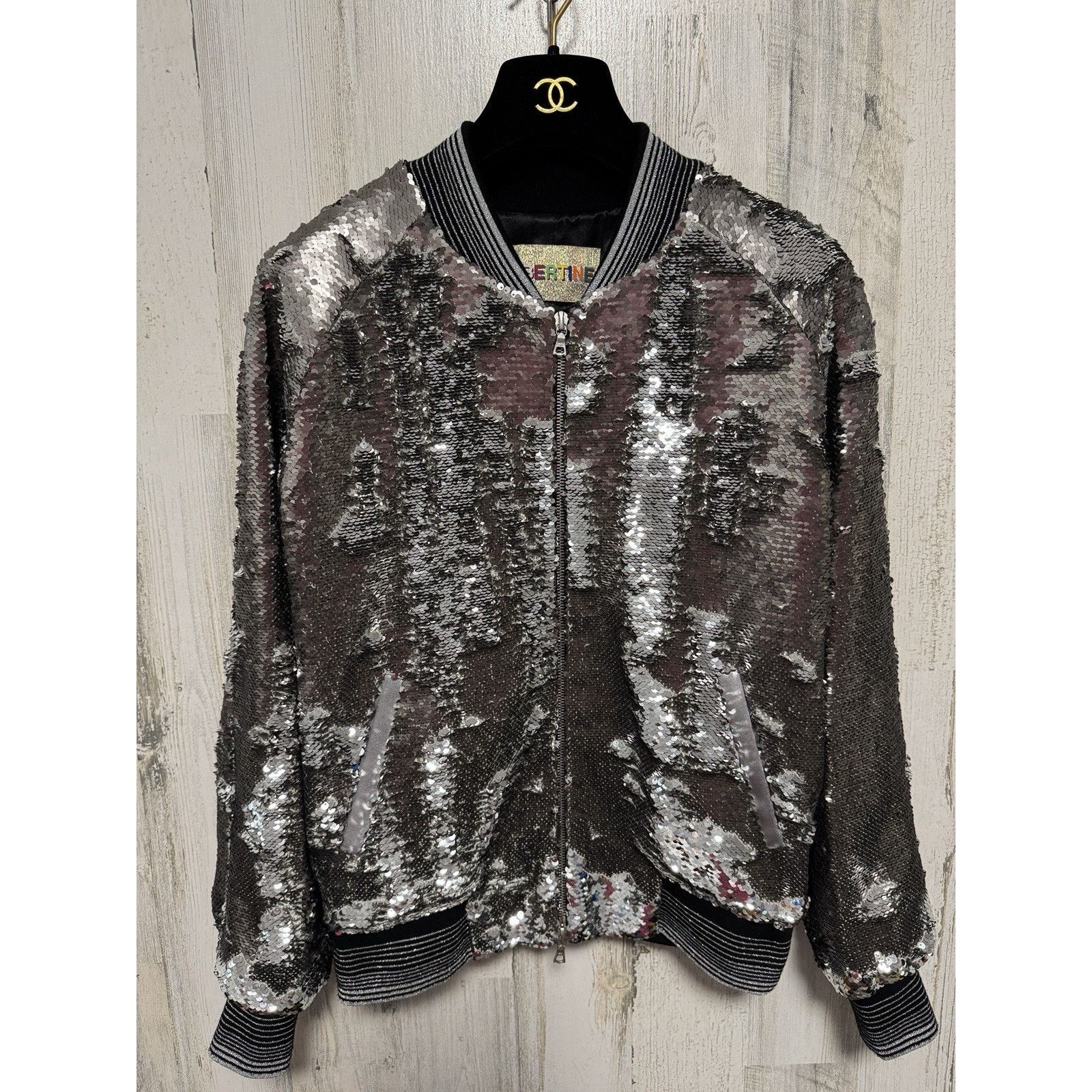 Libertine Libertine Women's Sequin Jacket size M Original Price $3750 Size M / US 6-8 / IT 42-44 - 8 Thumbnail