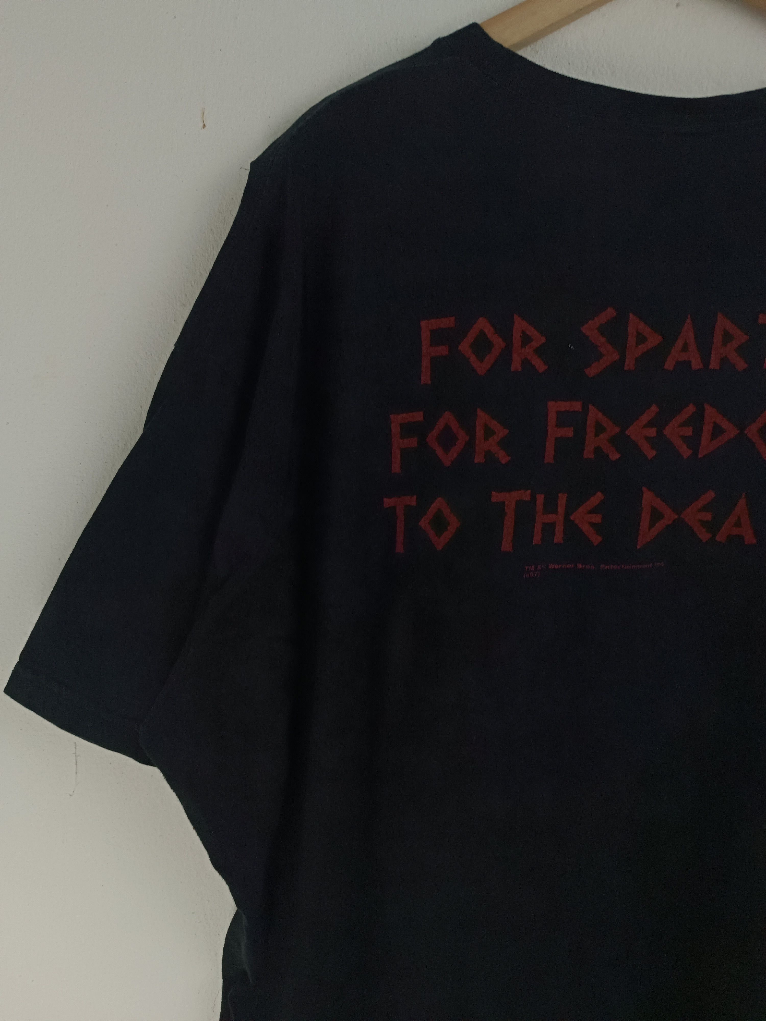 Vintage VINTAGE 2006 300 'THIS IS SPARTA' MOVIE VERY RARE FILM Size US XXL / EU 58 / 5 - 14 Thumbnail