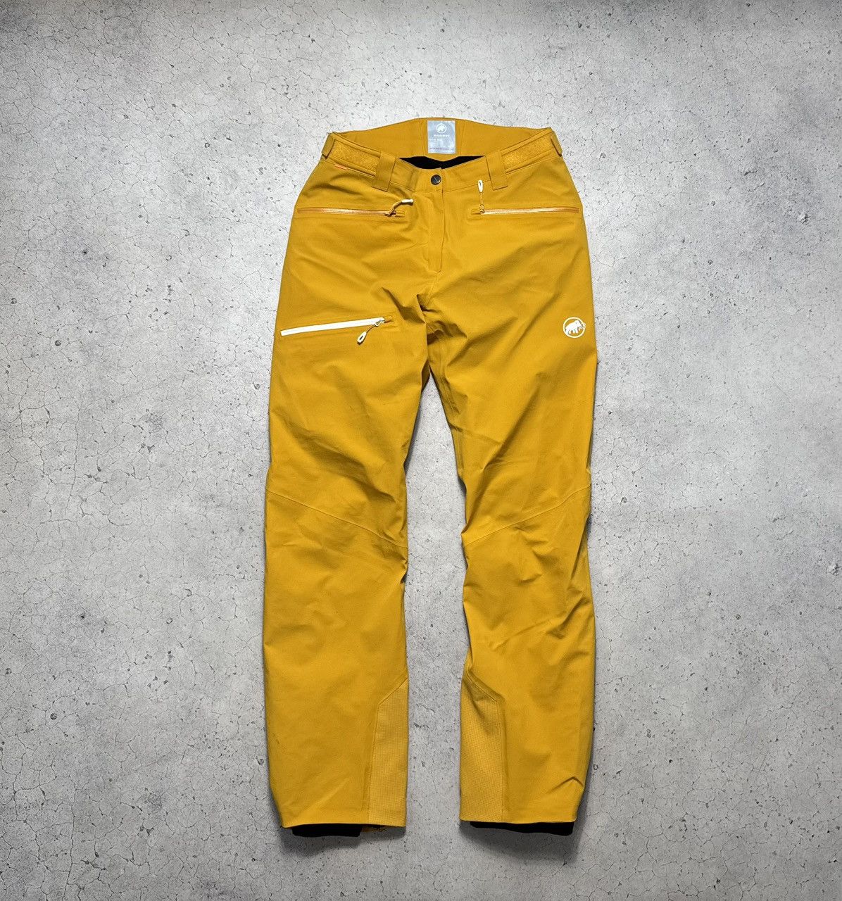 Mammut Mammut Women’s Ski Pants Yellow Size L Outdoor Size 30" / US 8 / IT 44 - 1 Thumbnail