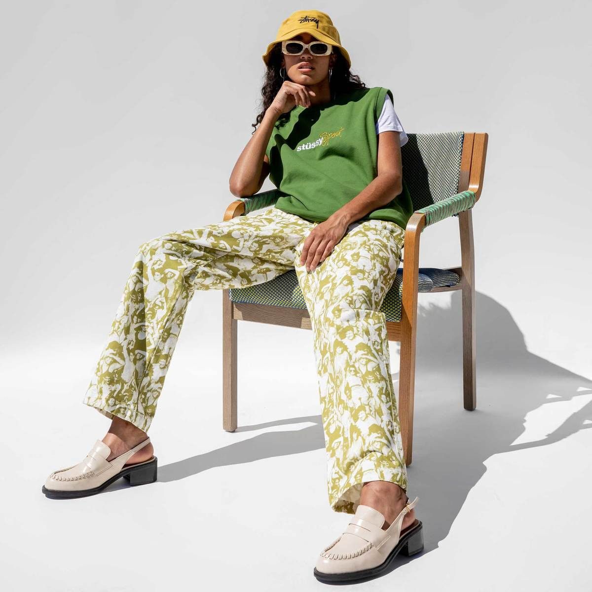 Stussy Stussy Mob Beach Pant in Green Size US 32 / EU 48 - 1 Thumbnail