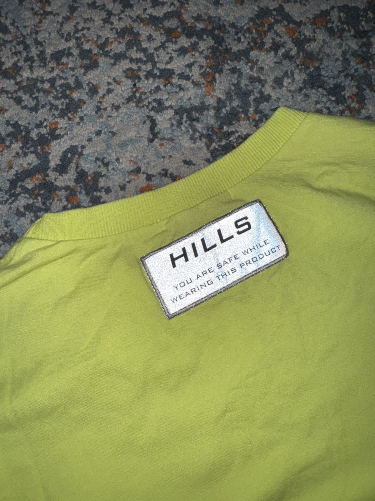 Other Hills safety first reflective neon fluo green yellow tee Size US L / EU 52-54 / 3 - 10 Thumbnail