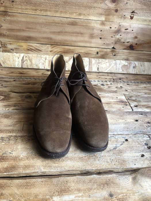 Crockett & Jones Crockett and jones brown suede boots | Grailed