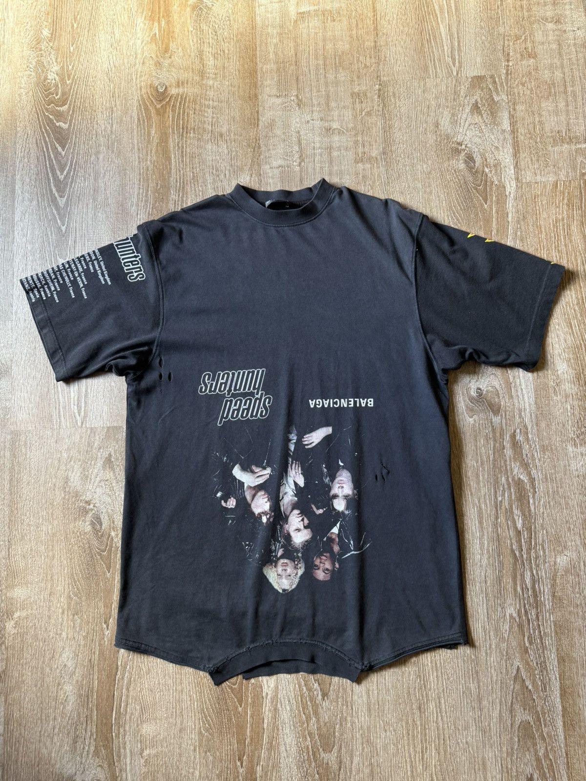 Balenciaga Balenciaga Speedhunters Upside down Tee | Grailed