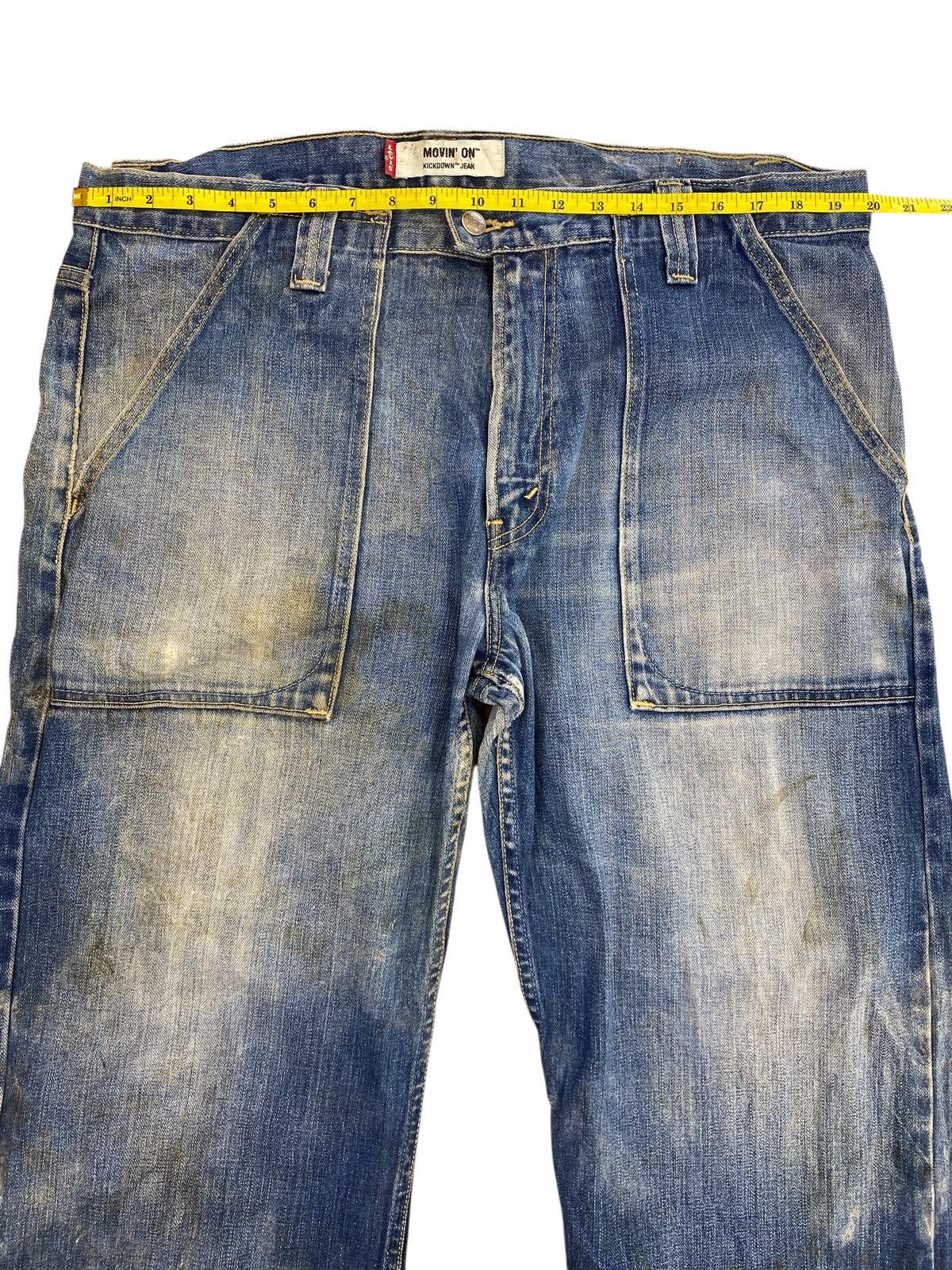 Levi's Vintage Levi’s 90’s Blue Wash Style Loose Jeans Size US 40 / EU 56 - 5 Thumbnail
