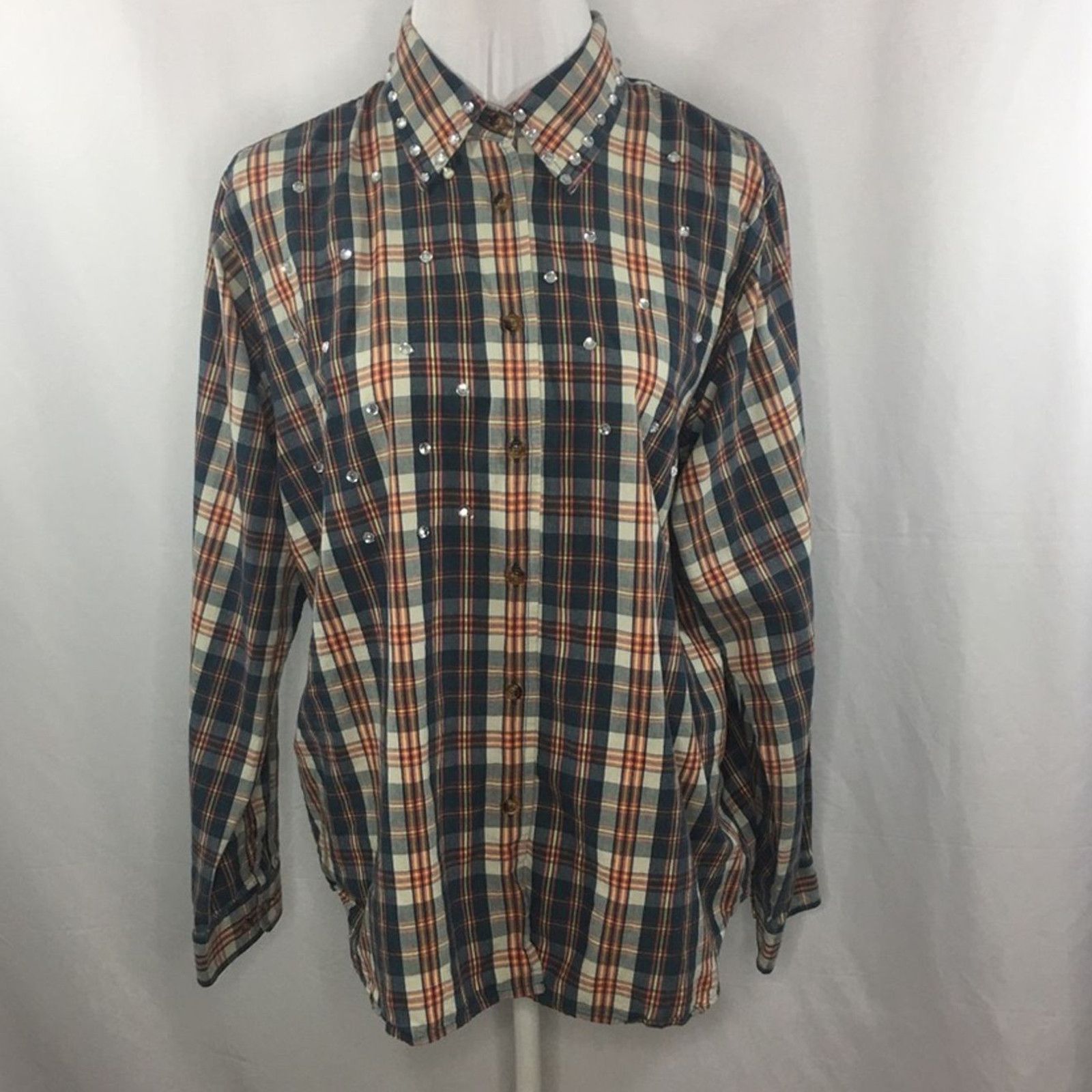 Orvis Orvis Plaid Shirt Size 18 Size XXL / US 16-18 / IT 52-54 - 1 Thumbnail
