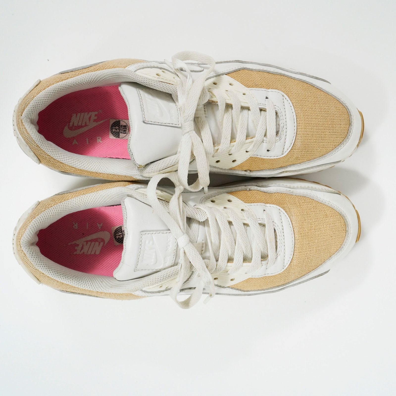 Nike Nike Air Max 90 Burlap Summit White Gum Brown Men’s 12 Size US 12 / EU 45 - 8 Thumbnail