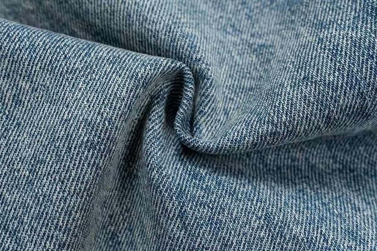 Other Streetwear Retro Washed Hole Blue Baggy Jeans Size US 35 - 11 Thumbnail
