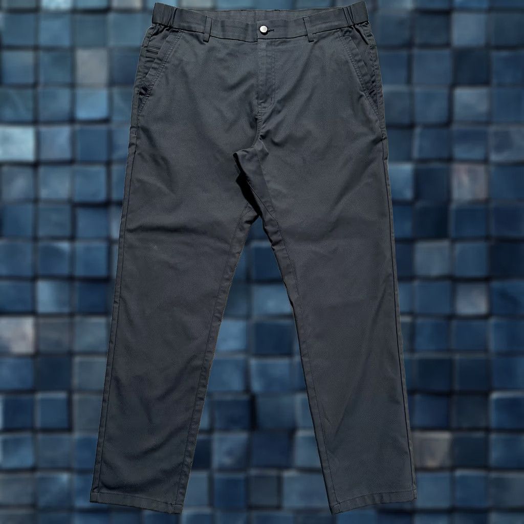 Vintage Jack Archer Jetsetter Tech Pants Mens 34x30 Deep Blue Polyester Chino Slim Fit Regular Rise 11" Inseam 28" 02/2024 Modern Golf City Preppy Size US 40 / EU 56 - 1 Thumbnail