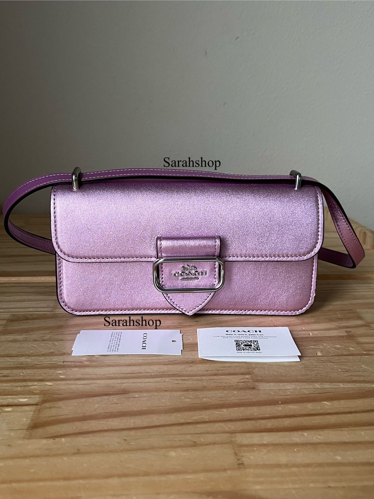 image of Coach Purse in Lilac, Women's