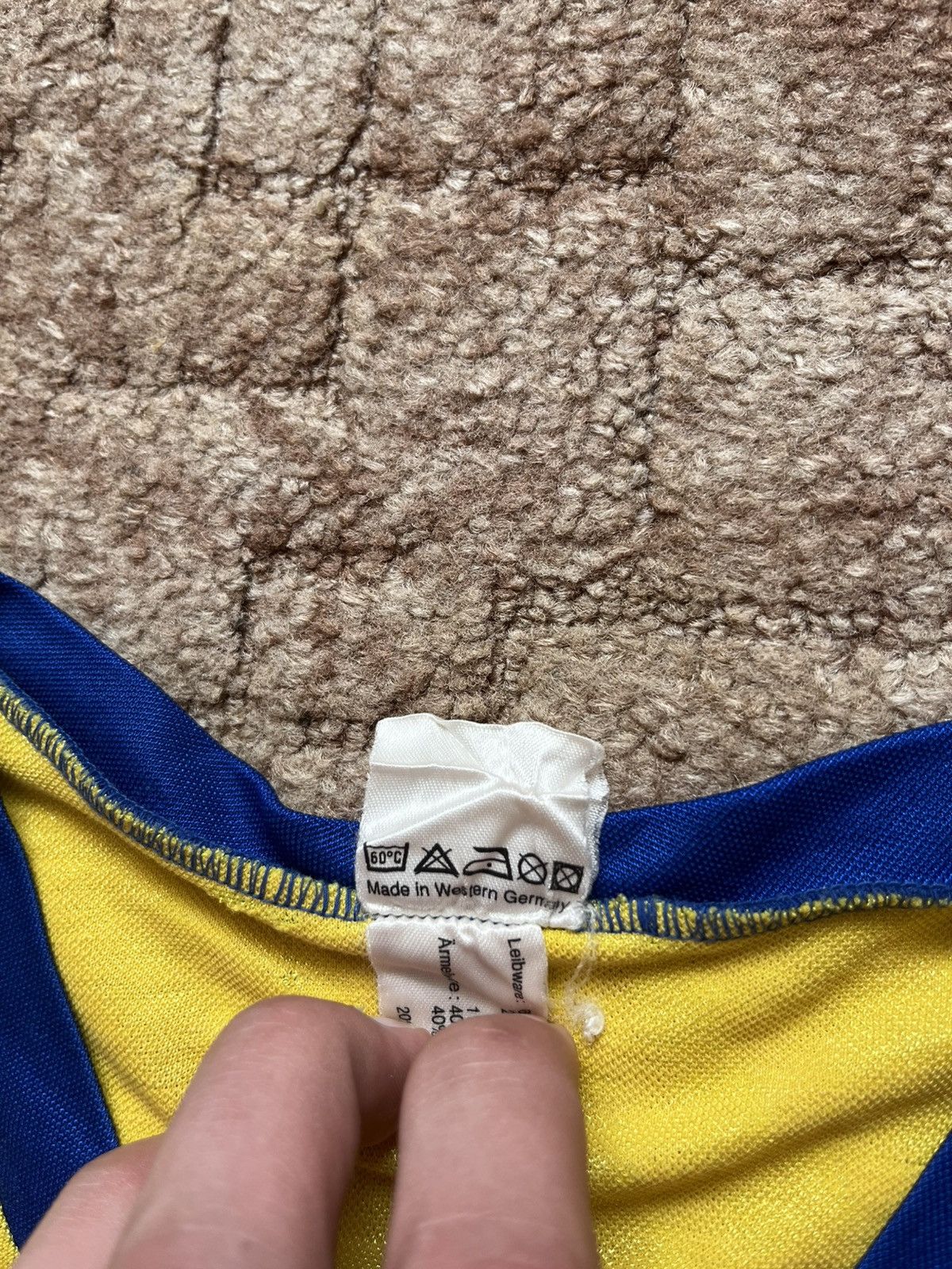 Erima Vintage Erima Toyota 90's Made In West Germany Yellow Jersey Size US L / EU 52-54 / 3 - 5 Thumbnail
