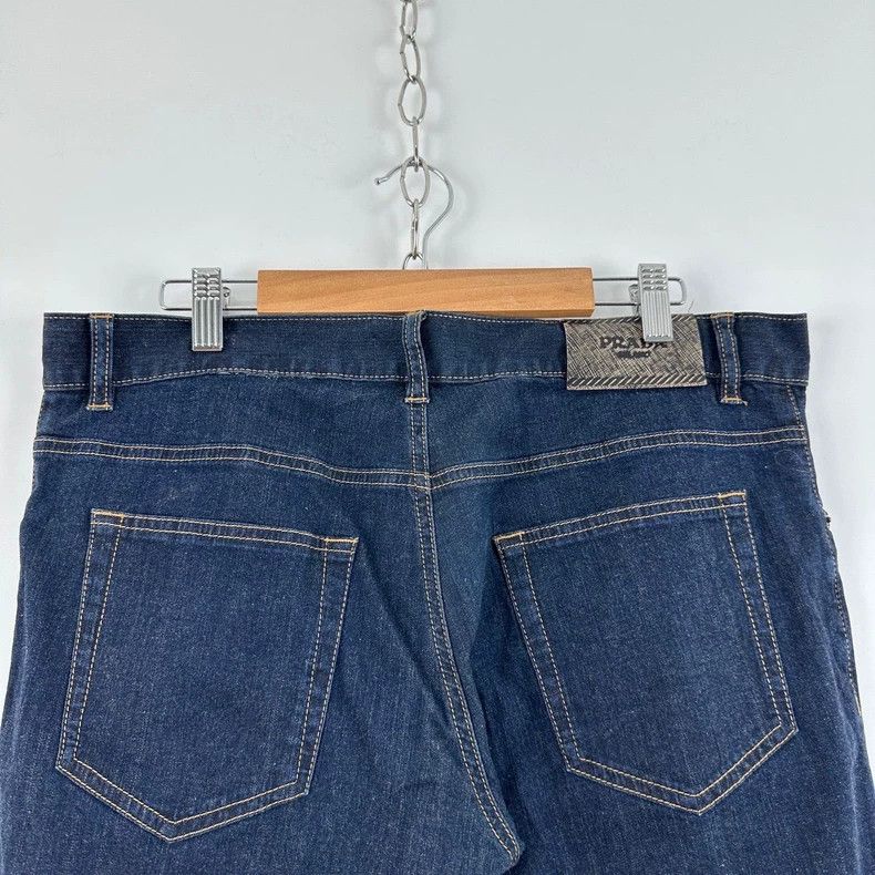 Prada Prada Dark blue jeans Size US 33 - 4 Thumbnail