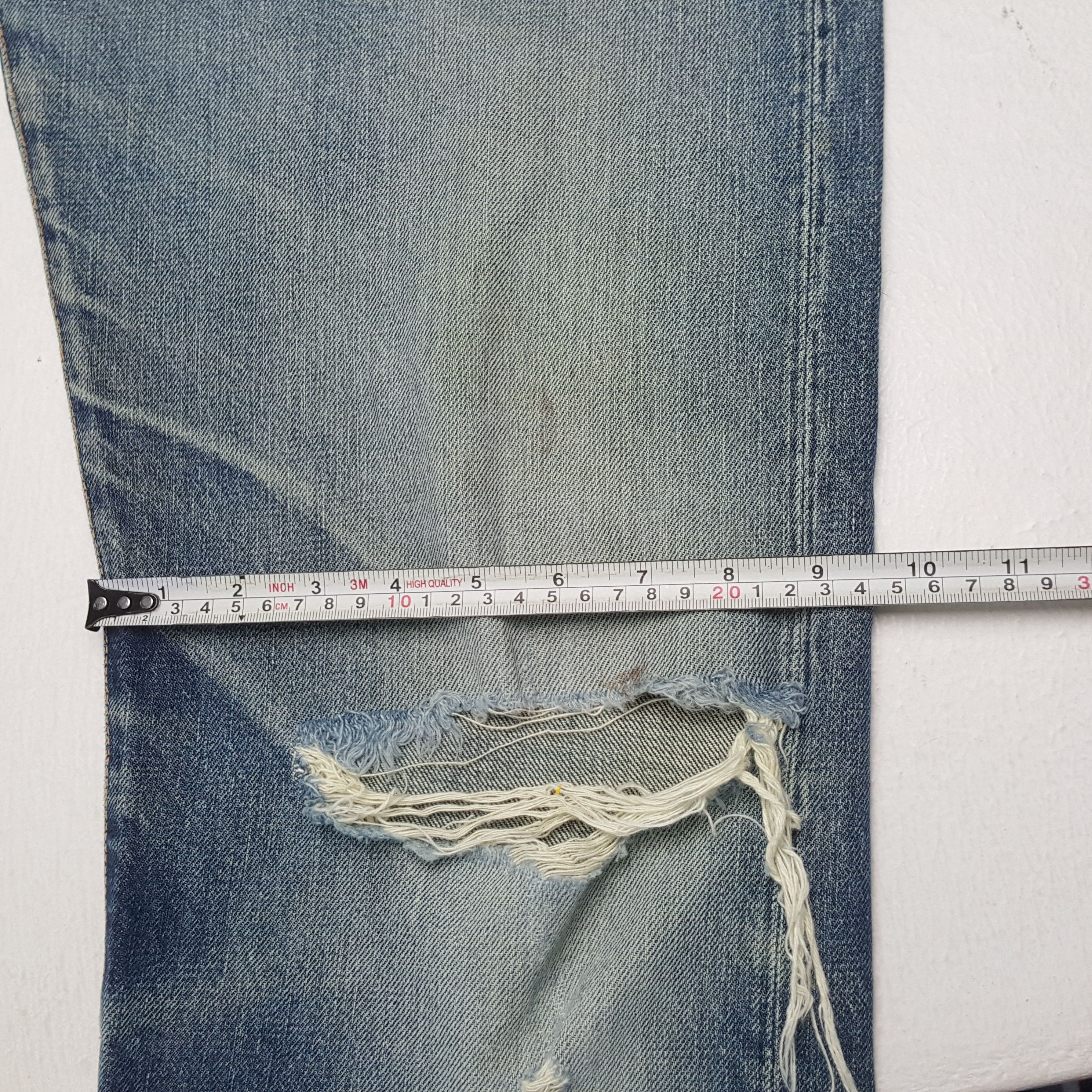Evisu × Japanese Brand × Vintage Vintage EVISU Japanese Brand Daicock Custom Distressed Jeans Size US 27 - 10 Thumbnail