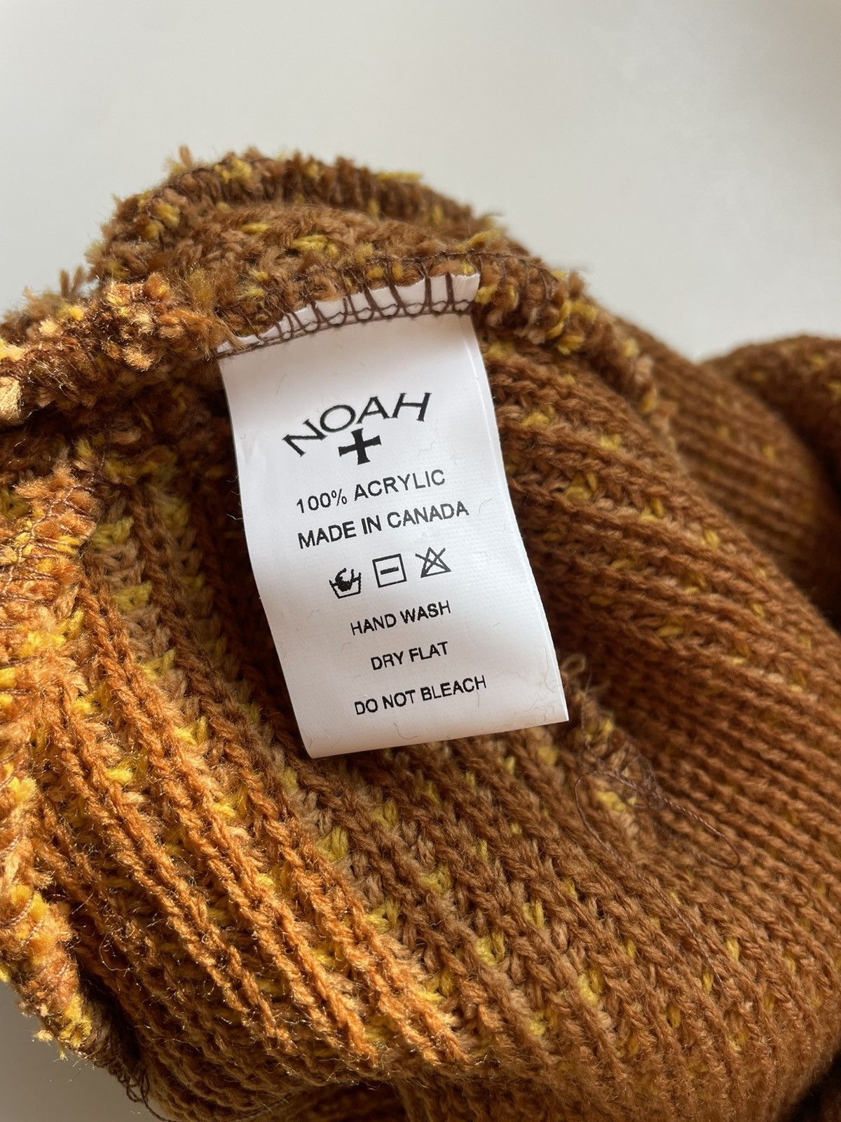 Noah Noah FW21 Tri-Color Beanie BROWN Size ONE SIZE - 4 Thumbnail