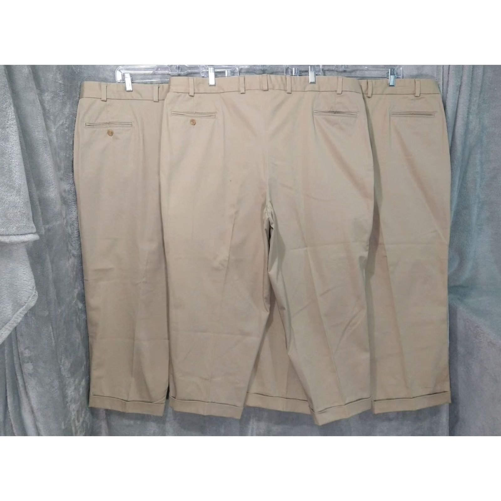 Bills Khakis Bills Khakis Pants Mens 44 x 24 Beige Chino M2P Pleated Twill Cotton Lot of 3 Pants Mens Beige Chino 44 x 24 Vintage? No Size US 44 / EU 60 - 2 Thumbnail