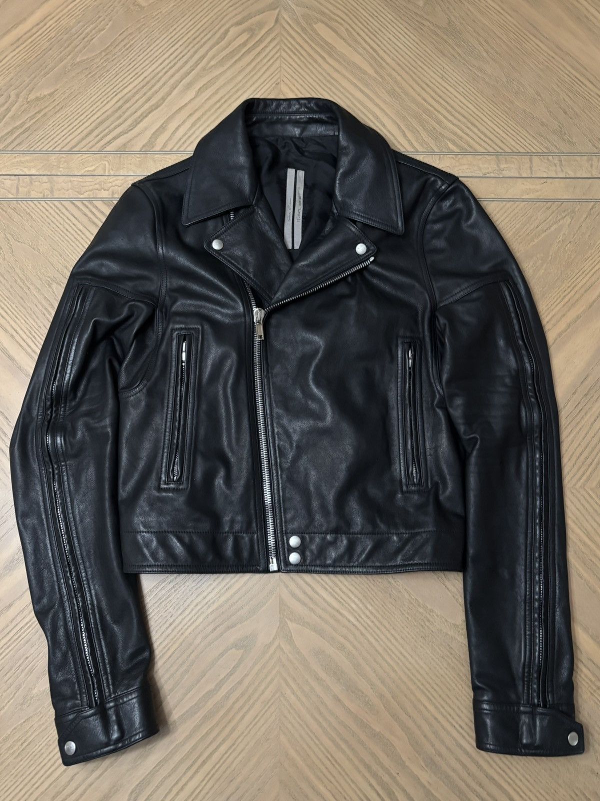 Rick Owens Rick Owens Cyclops Leather Jacket - Black (S/S 16