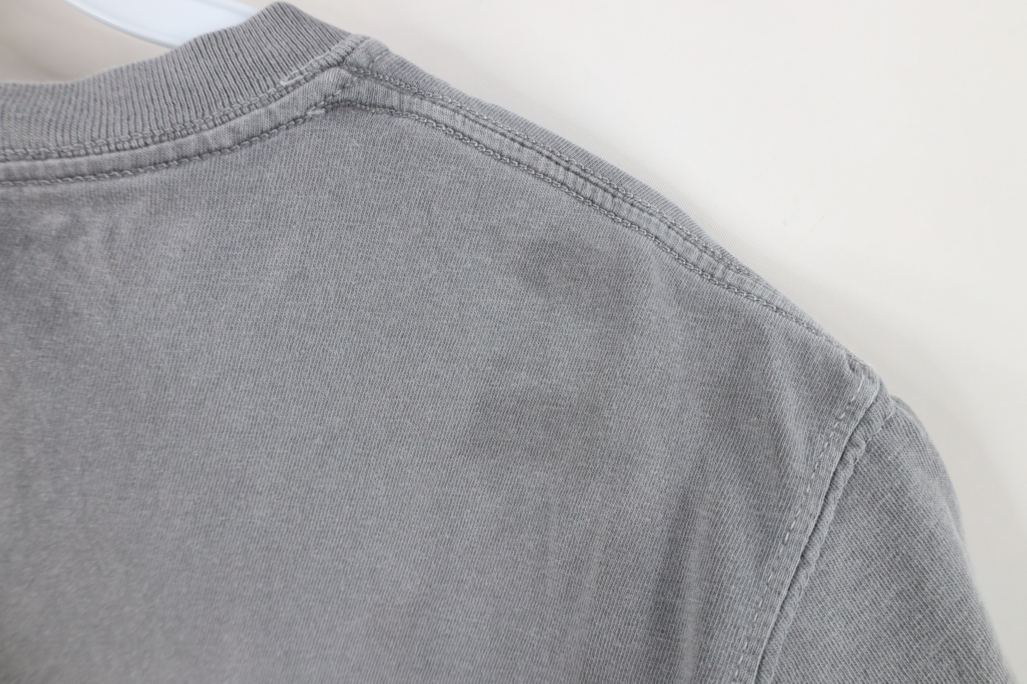 Vintage Vintage 90s Y2K Streetwear Dye Heavyweight T-Shirt Gray Size US S / EU 44-46 / 1 - 9 Thumbnail
