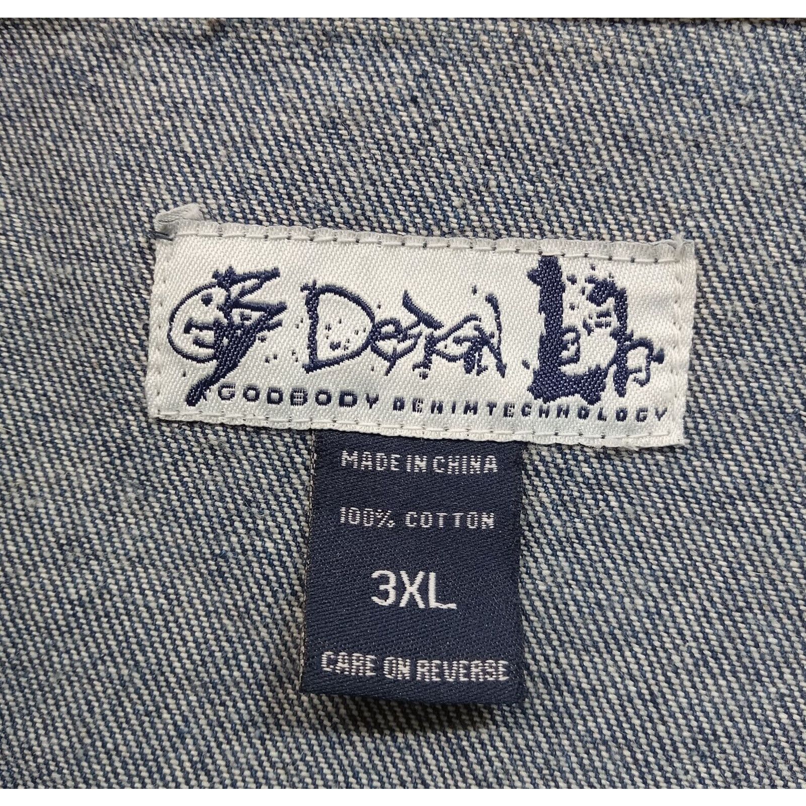 & Other Stories Godbody Jean Jacket Men's 3XL Streetwear Blue Denim Size US XXL / EU 58 / 5 - 5 Thumbnail