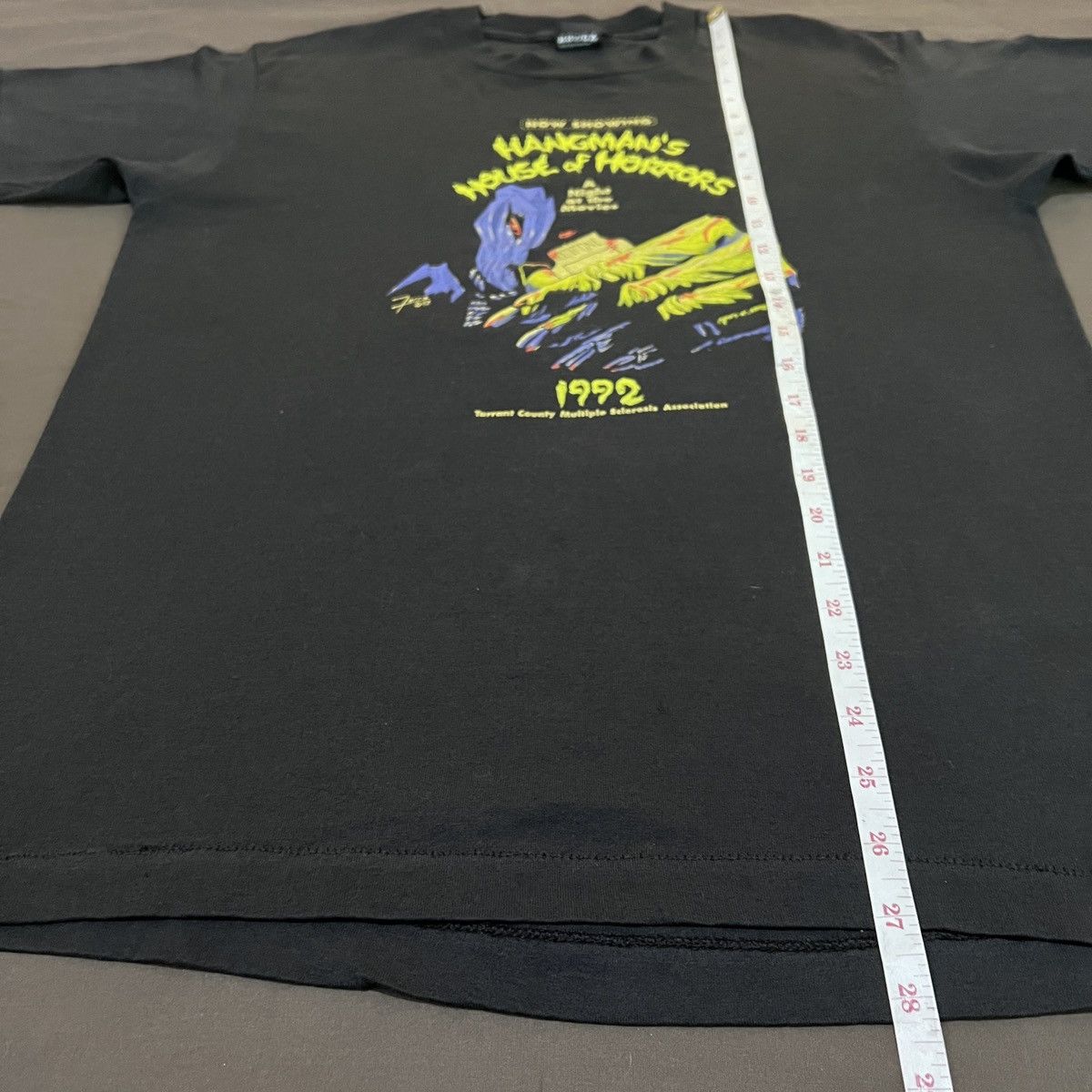 Expert Horror Vintage 90s Hangman’s House Of Horrors Promo Tee Size US L / EU 52-54 / 3 - 7 Thumbnail