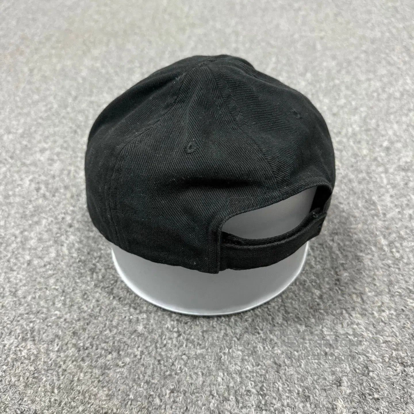Balenciaga Black Embroidered Baseball Cap. Size ONE SIZE - 3 Thumbnail