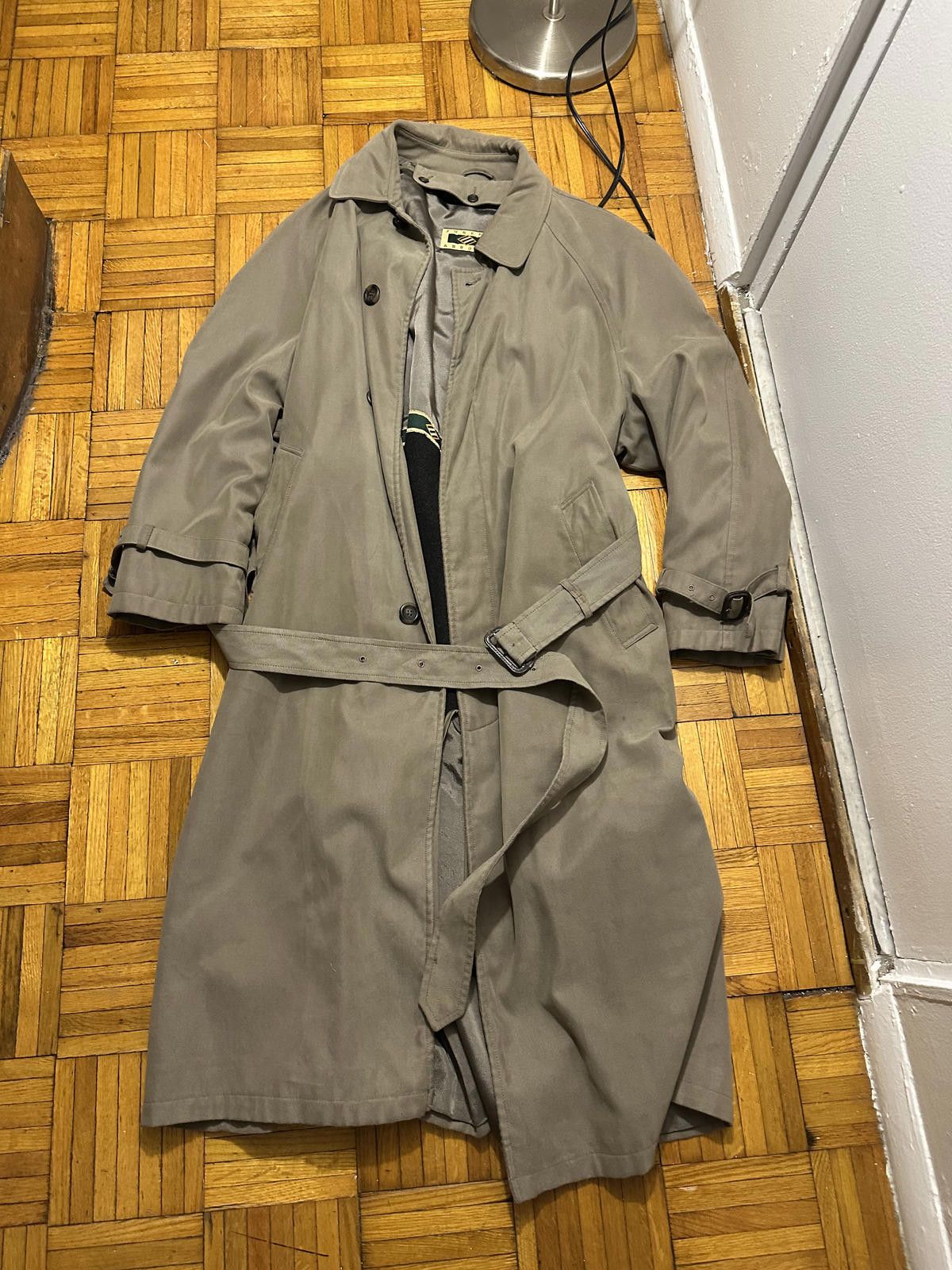 Joseph Abboud Classic Men's Trench Coat by Joseph Abboud - Timeless Style Size US L / EU 52-54 / 3 - 1 Thumbnail