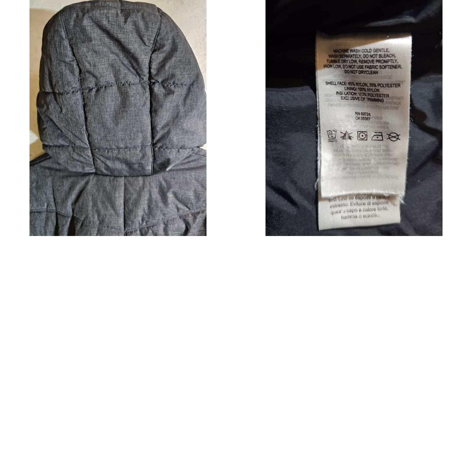 Vintage Columbia Classic Dark Grey Winter Quilted Puffer Jacket Hooded Women's XL Size XL / US 12-14 / IT 48-50 - 8 Thumbnail