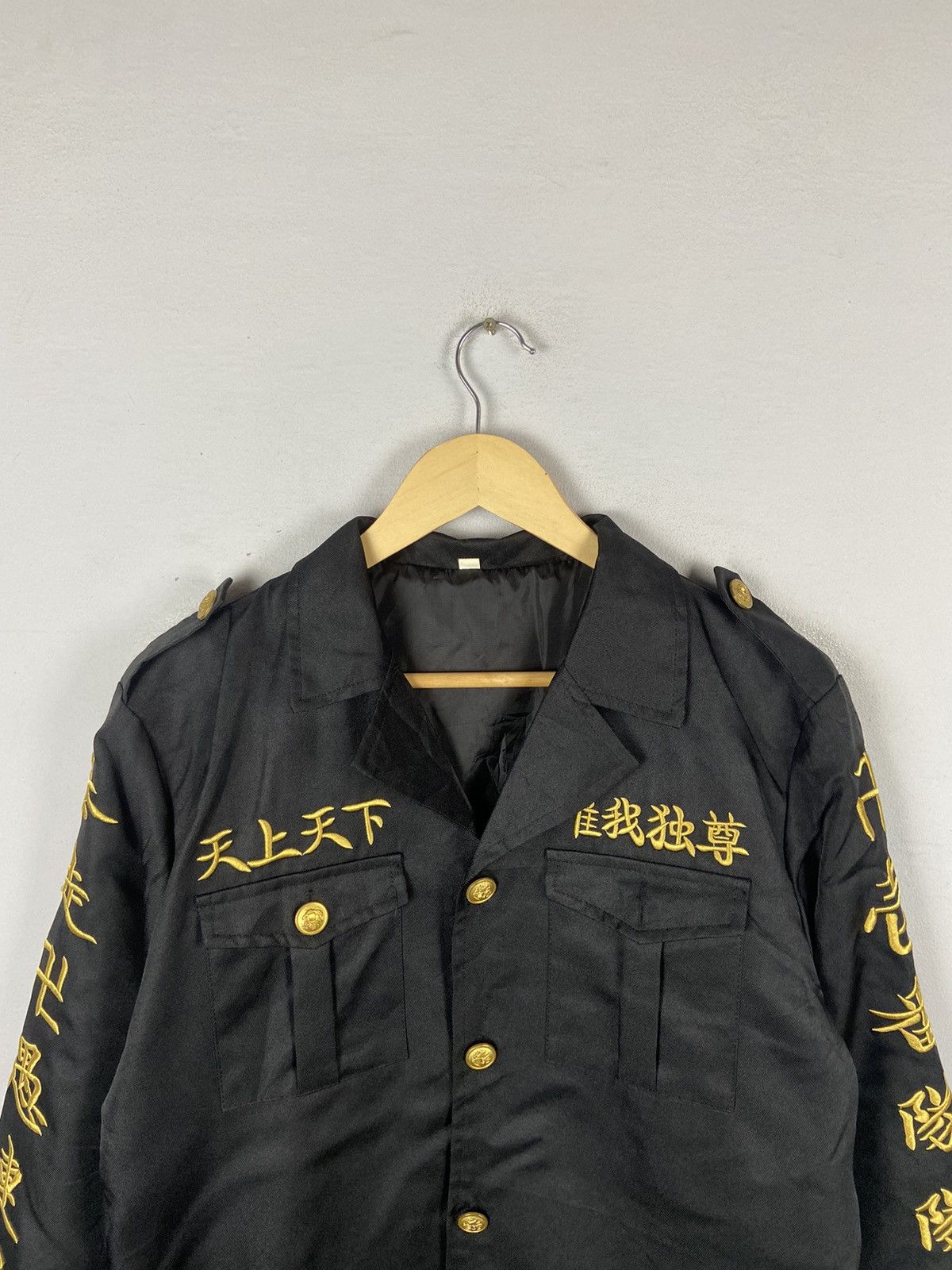 Japanese Brand VINTAGE JAPAN SCRIPT YAKUZA JACKET Size US XL / EU 56 / 4 - 6 Thumbnail