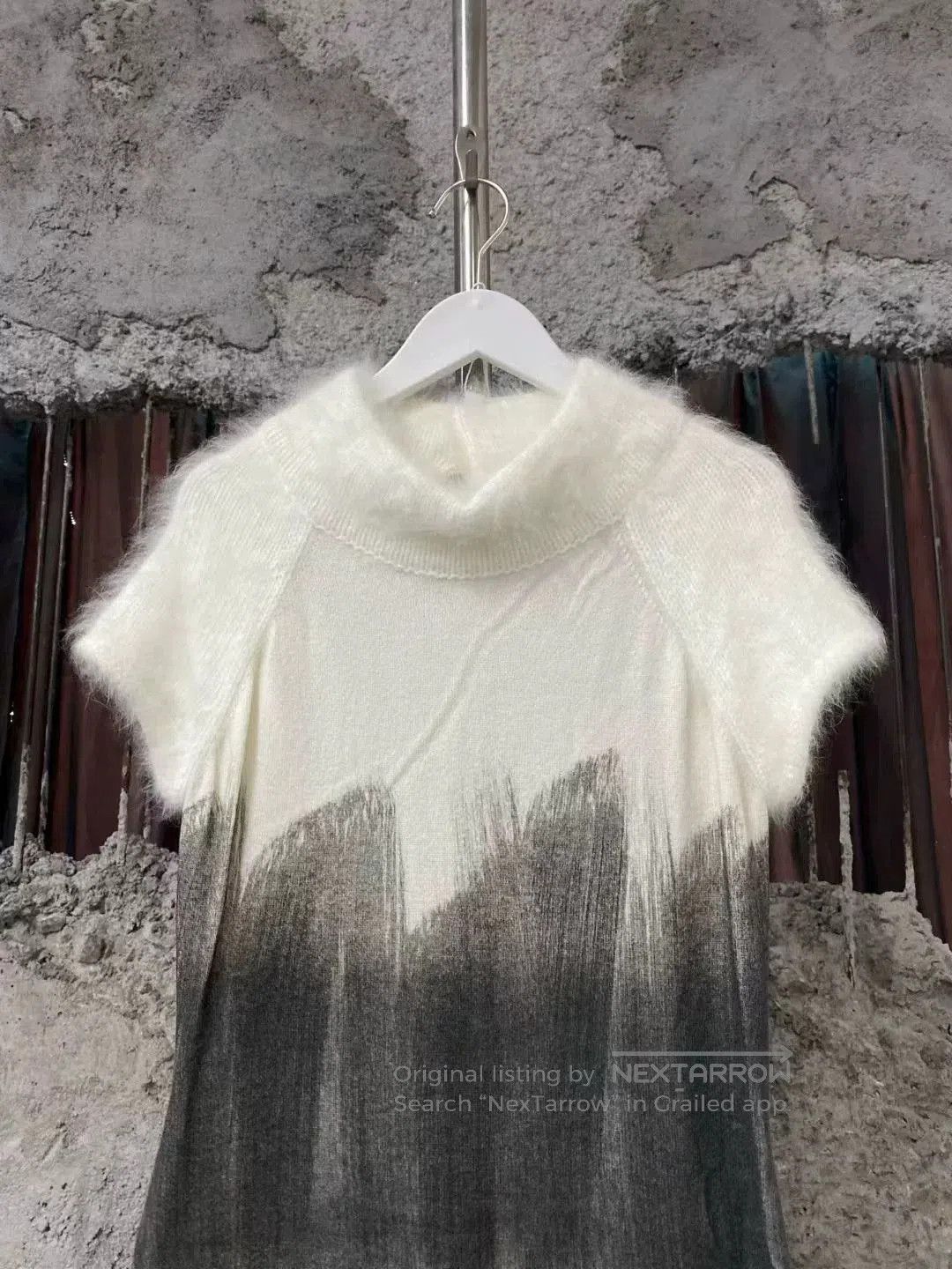 Chanel chanel rabbit fur backless dress. Size M / US 6-8 / IT 42-44 - 3 Thumbnail