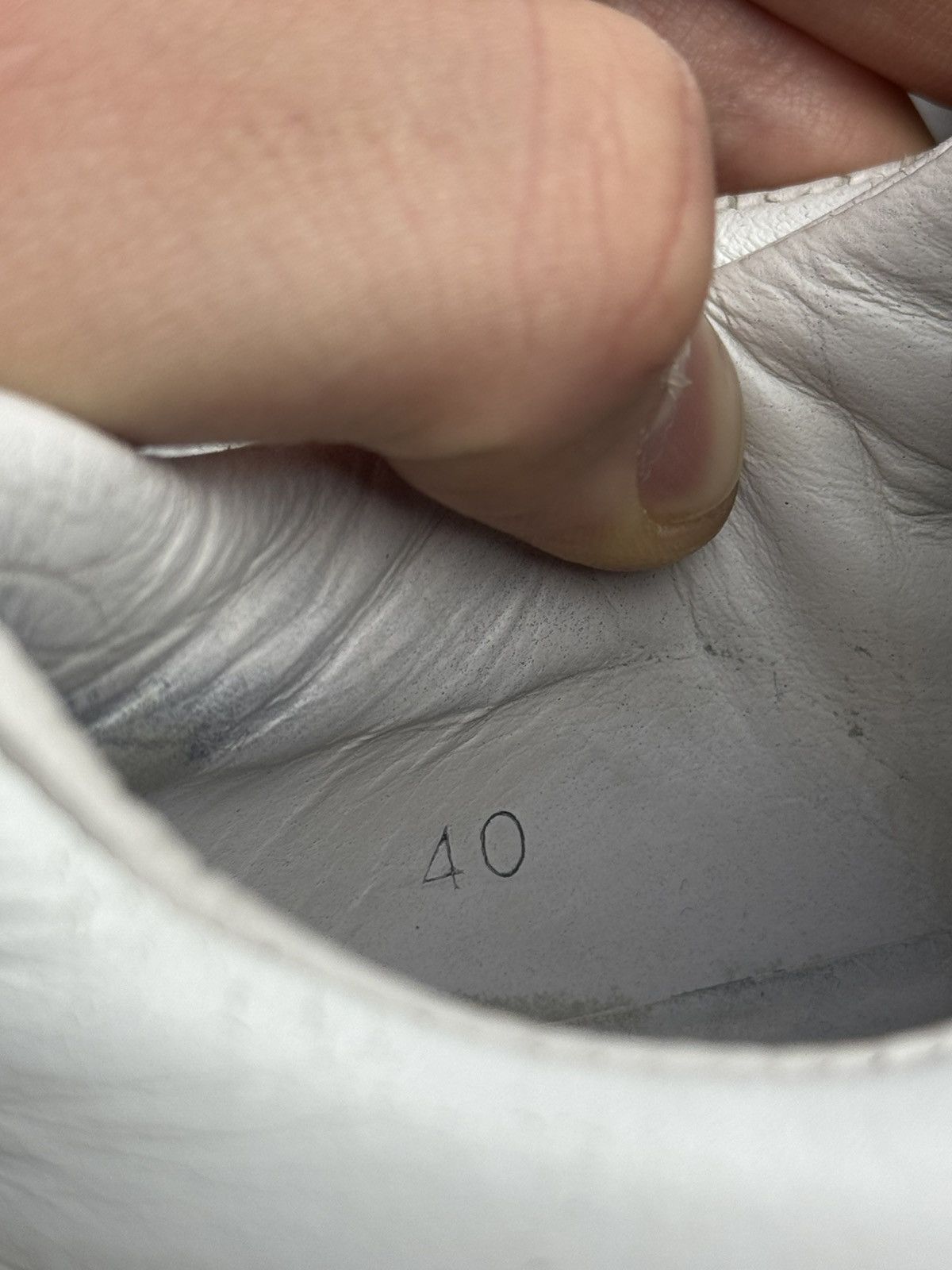 Moncler Moncler Angeline Leather Sneakers White Size US 7 / EU 40 - 21 Thumbnail