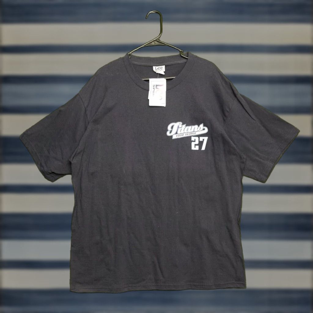 Lee VINTAGE Eddie George Tennessee Titans Shirt Mens XL NFL #27 Short Sleeve Lee Size US XL / EU 56 / 4 - 1 Thumbnail