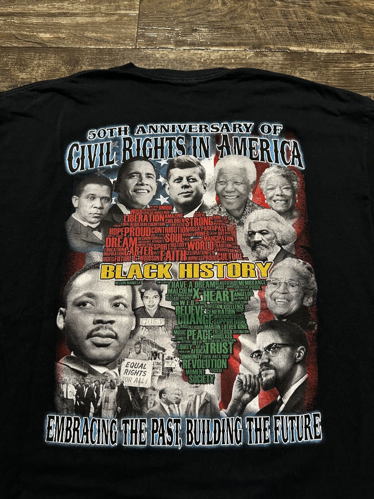 Vintage 2010’s Celebrating Black History Tee Size US XL / EU 56 / 4 - 2 Thumbnail