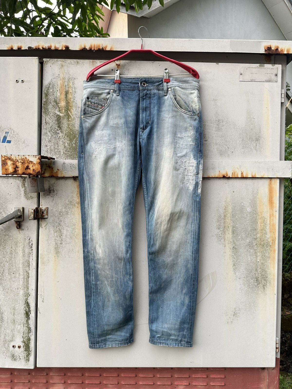 Diesel 👹Vintage Diesel Krayver Washed Skinny Jeans Size US 32 / EU 48 - 1 Thumbnail