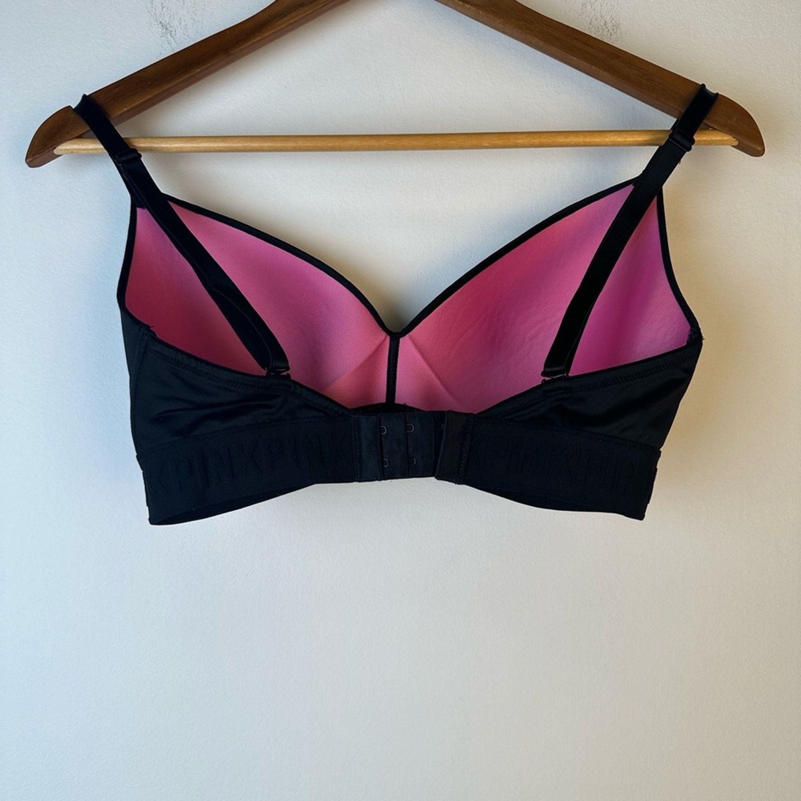 Victoria's Secret Victoria’s Secret Pink Tee Shirt Bra Size ONE SIZE - 4 Thumbnail