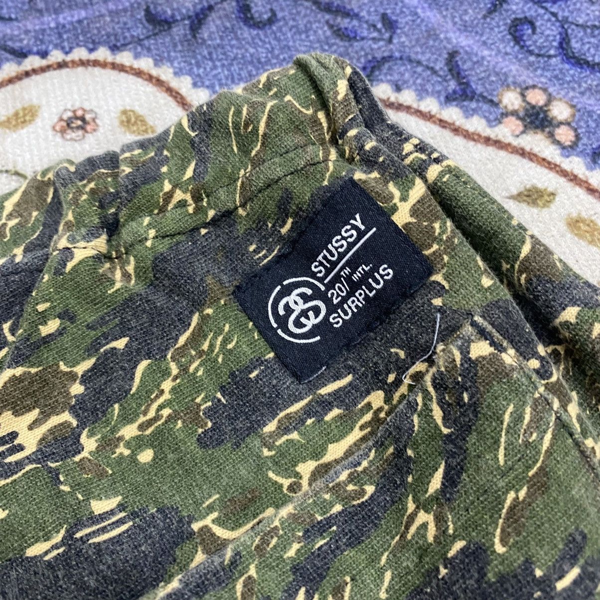 Stussy STUSSY X CHAMPION REVERSE WEAVE SHORT TIGER CAMO ARMY Size US 29 - 7 Thumbnail